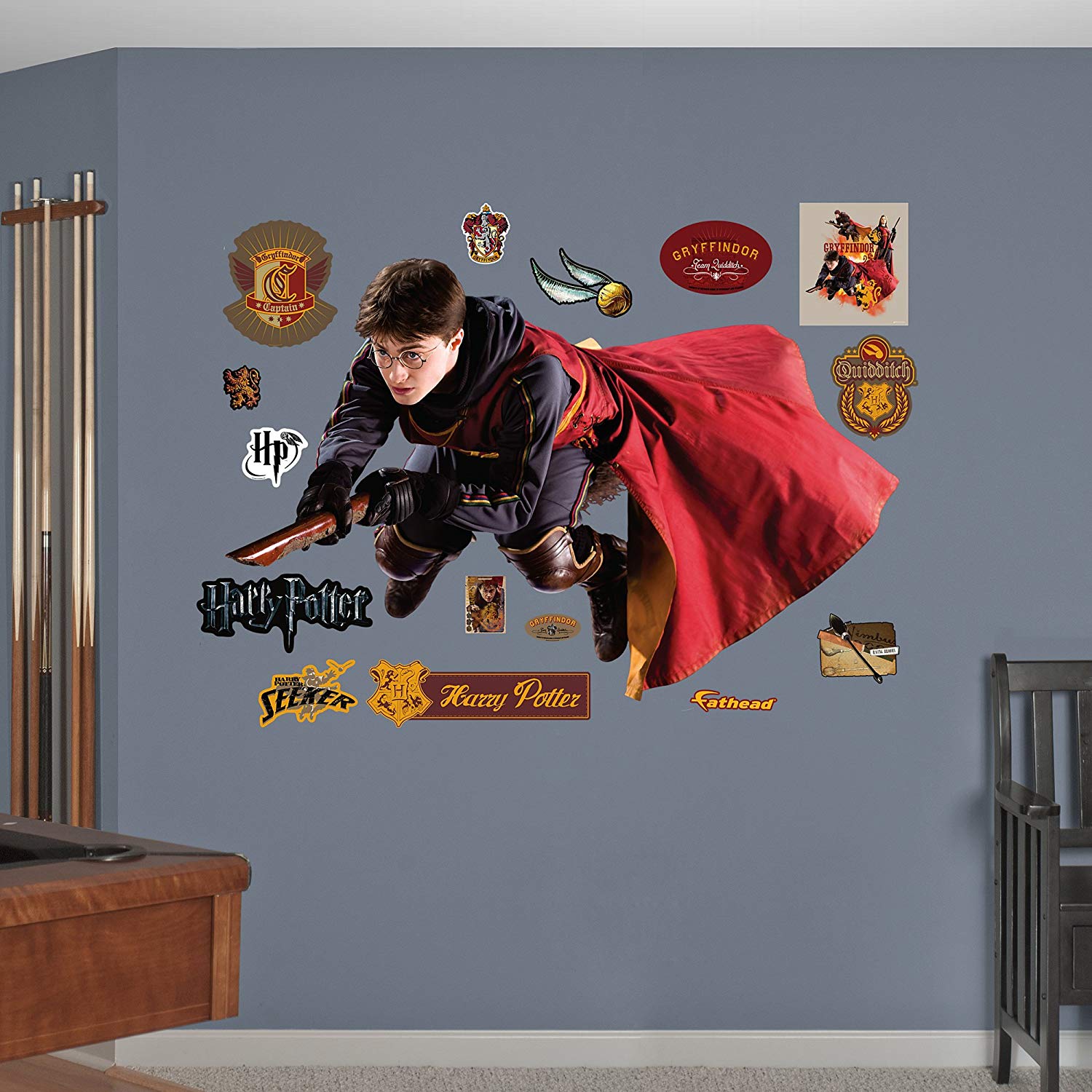 Harry Potter Fathead Sticker - HD Wallpaper 
