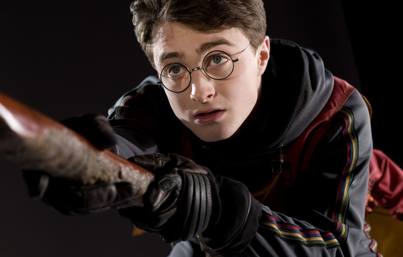 Photo Wallpaper Look, Glasses, Gloves, Harry Potter, - Harry Potter Quidditch Glass - HD Wallpaper 