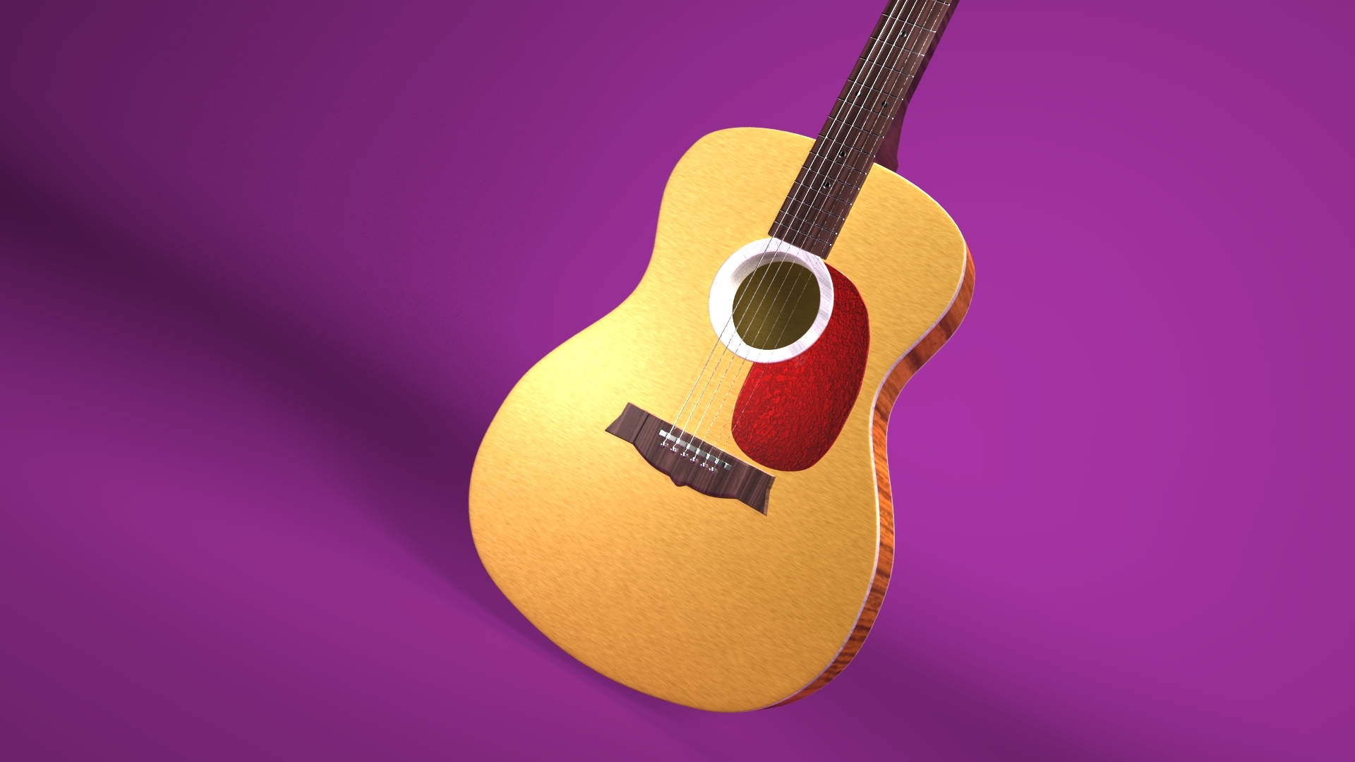 Acoustic Guitar - HD Wallpaper 