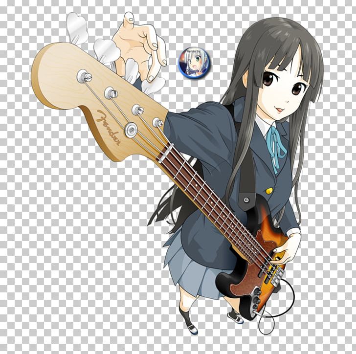 Mio Akiyama Bass Guitar Anime K-on Png, Clipart, Anime, - Mio Akiyama Bass - HD Wallpaper 