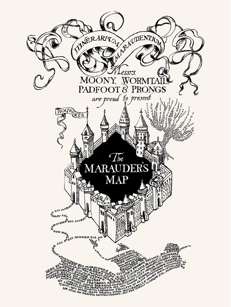 Prints Patterns In Marauders Map - Solemnly Swear That I Am Up - HD Wallpaper 