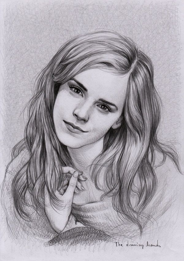 Hermione Granger Images Hermione Realistic Drawing - Hermione Drawing - HD Wallpaper 
