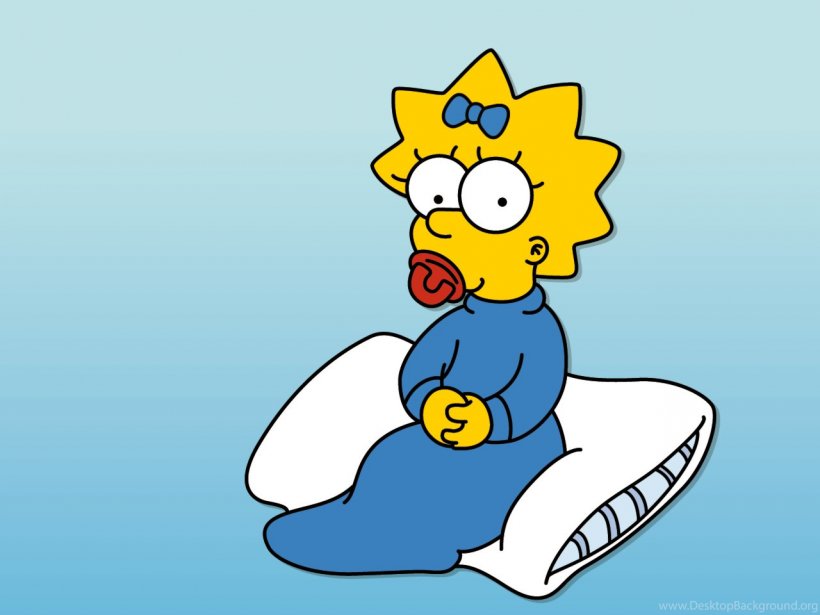 Maggie Simpson Homer Simpson Marge Simpson Desktop - HD Wallpaper 