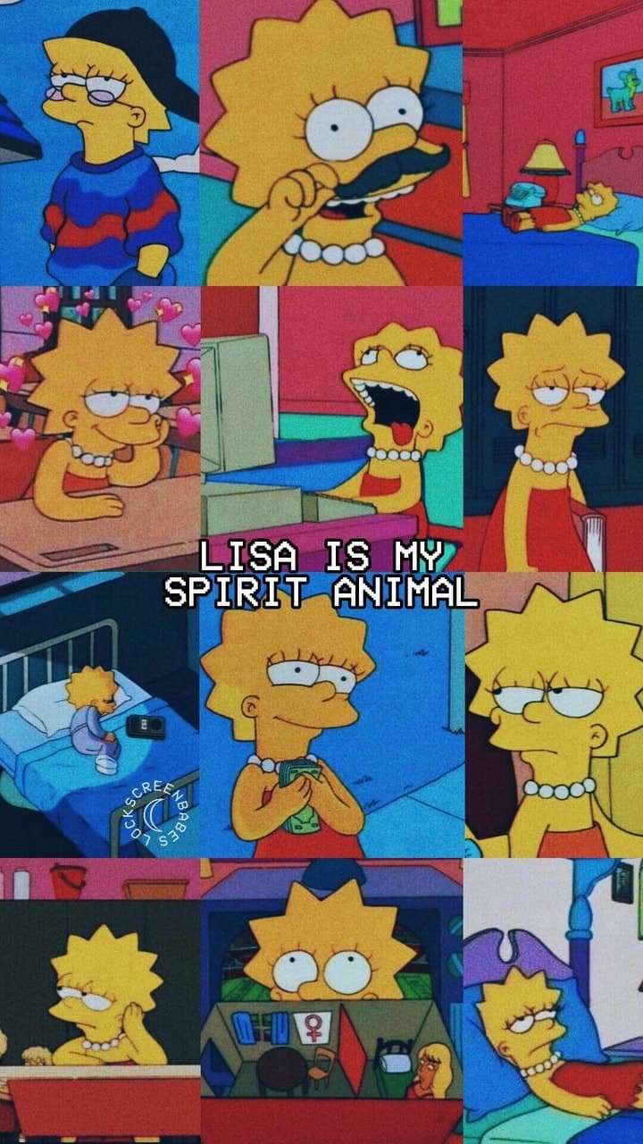 Wallpaper, Lisa, And Simpsons Image - Sad Fondos De Pantalla De Lisa Simpson - HD Wallpaper 