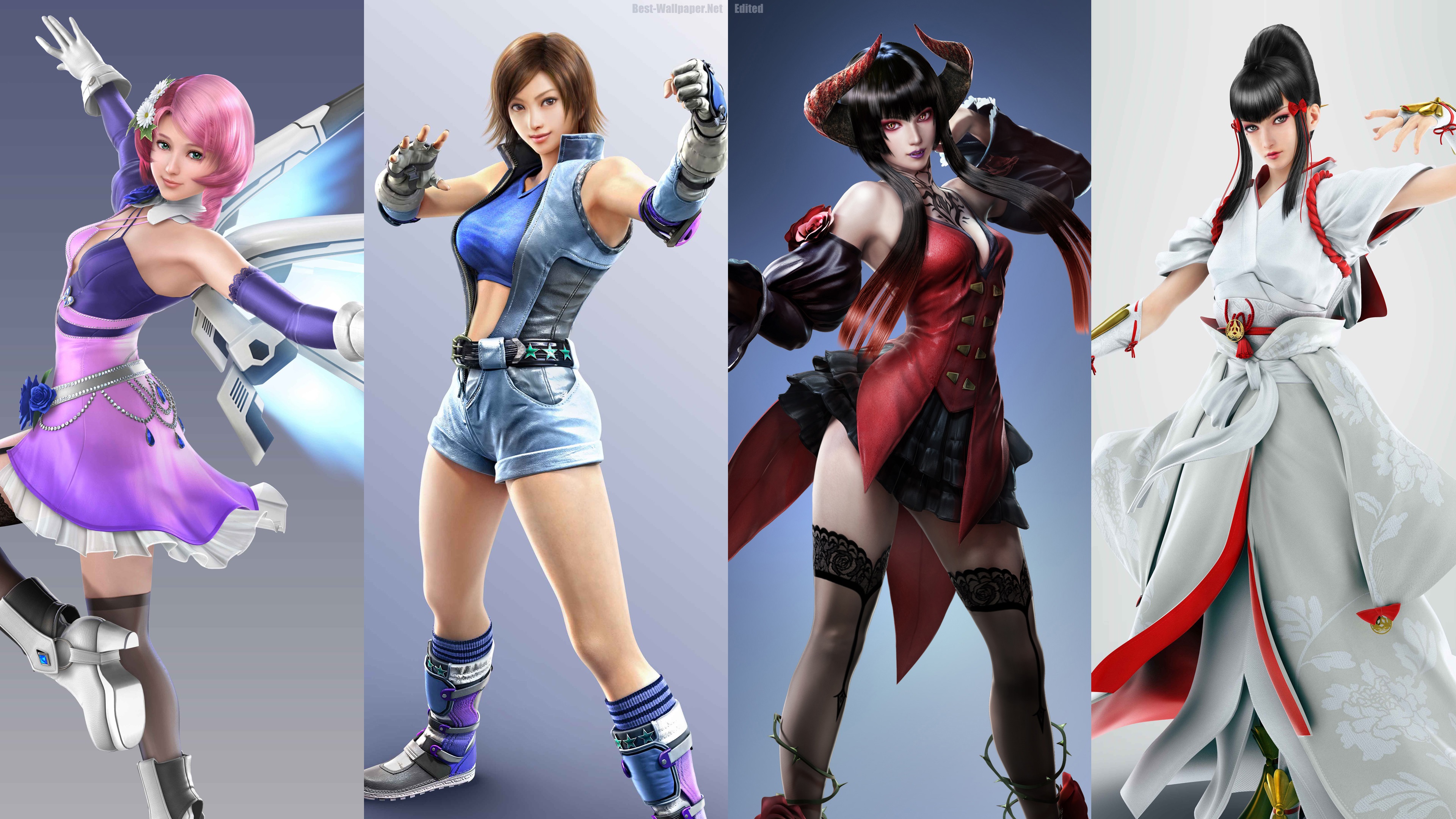 Wallpaper Tekken 7, Four Beautiful Girls - Alisa Bosconovitch Tekken 7 - HD Wallpaper 