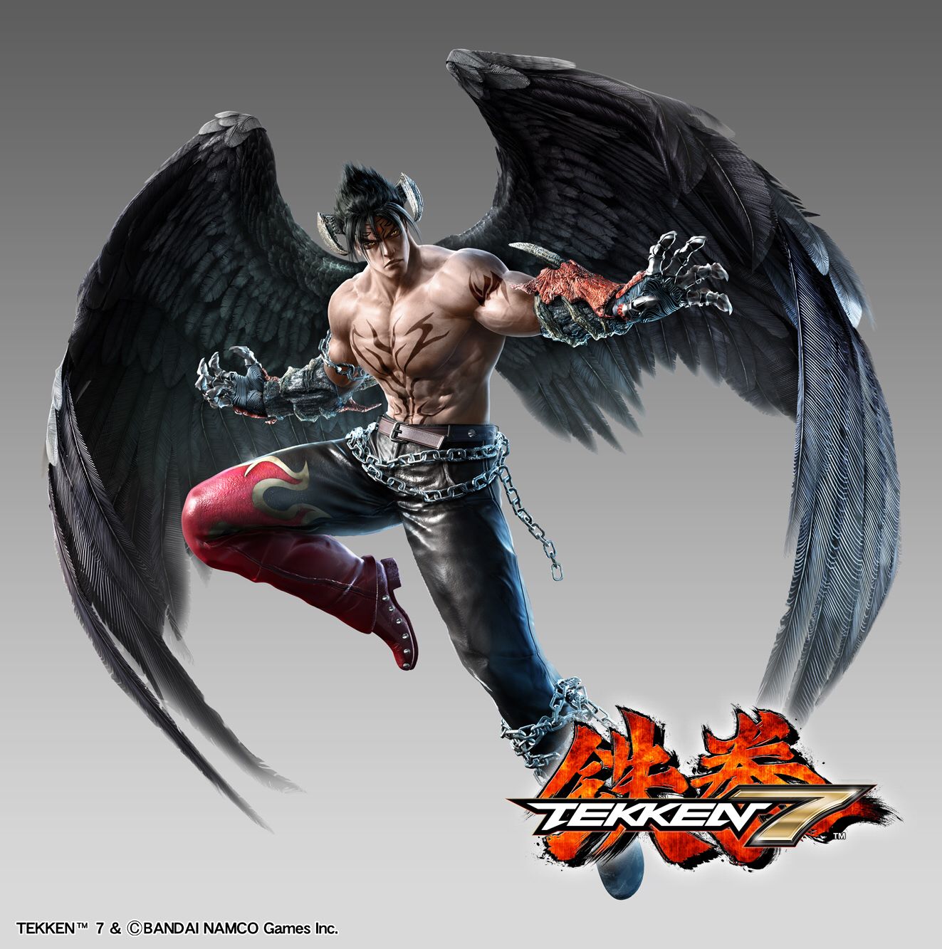 Devil Jin Video Game Character - HD Wallpaper 