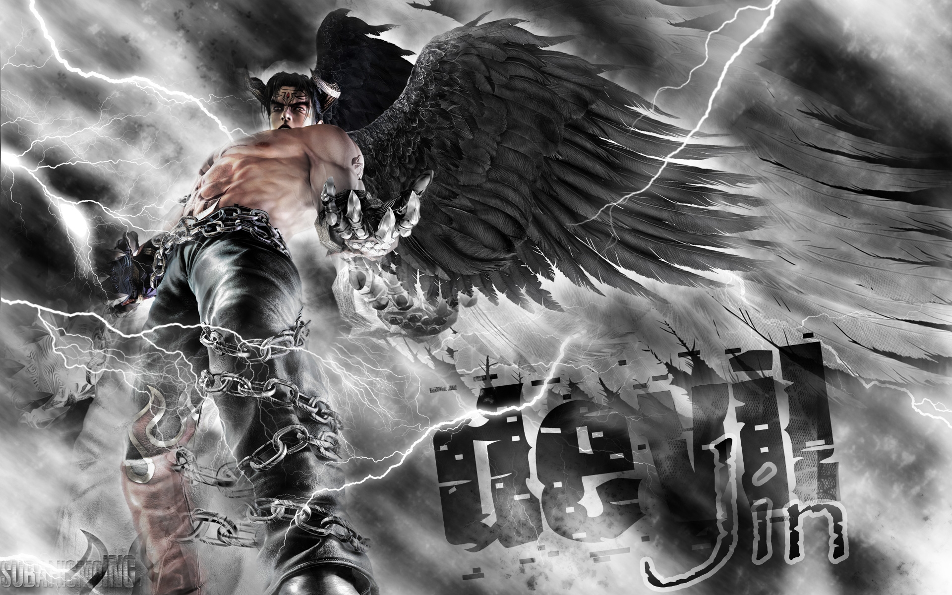 Tekken Devil Jin Wallpaper Hd - HD Wallpaper 