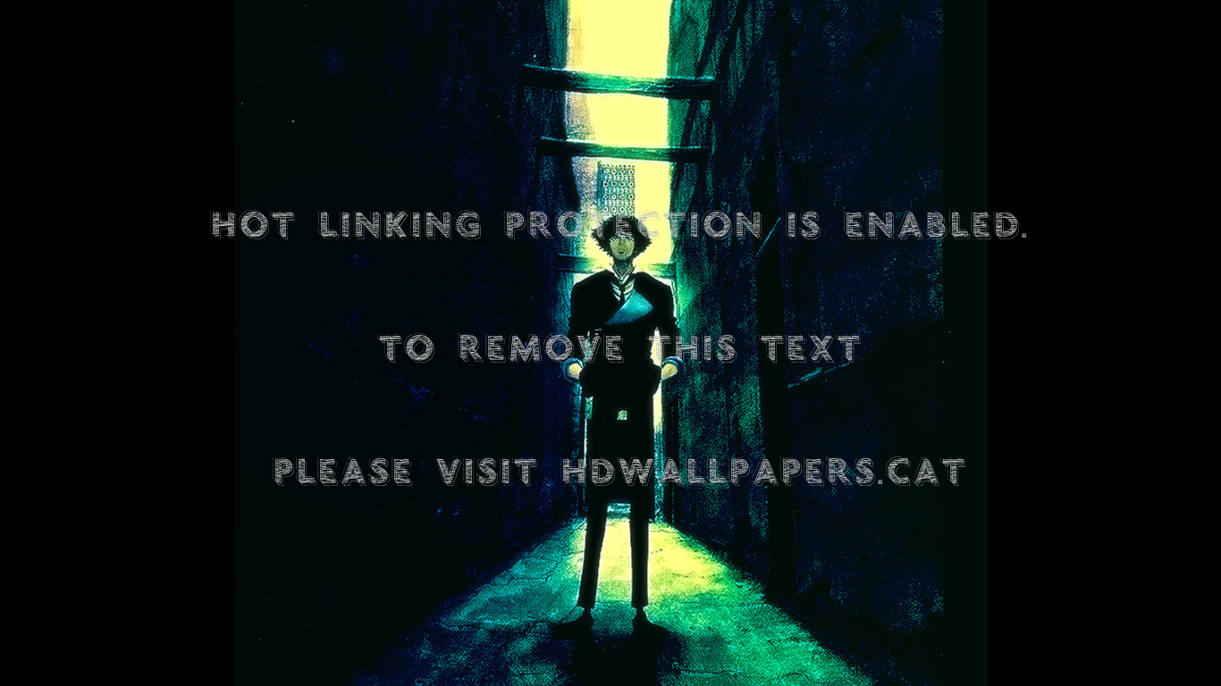 Dark Alley Cowboy Bebop Spike Spiegel Anime - Cowboy Bebop - HD Wallpaper 