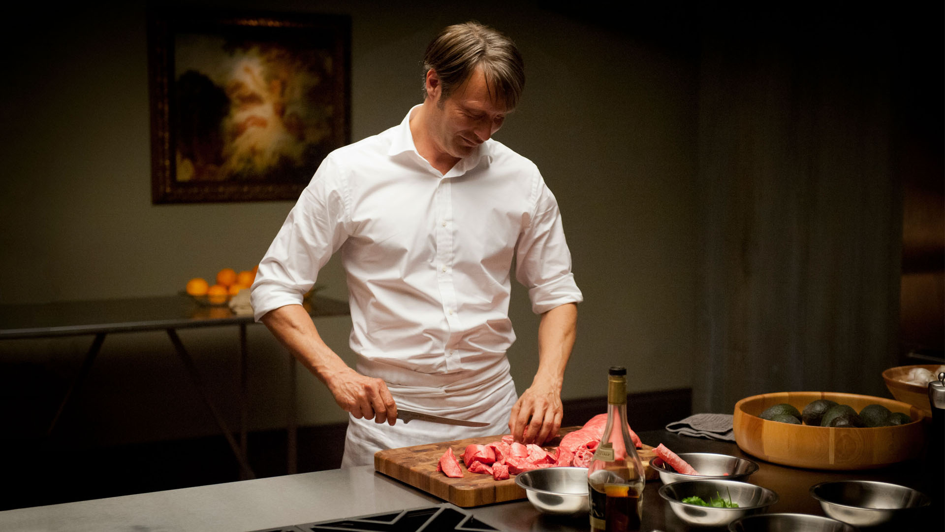 Mads Mikkelsen Hannibal - HD Wallpaper 
