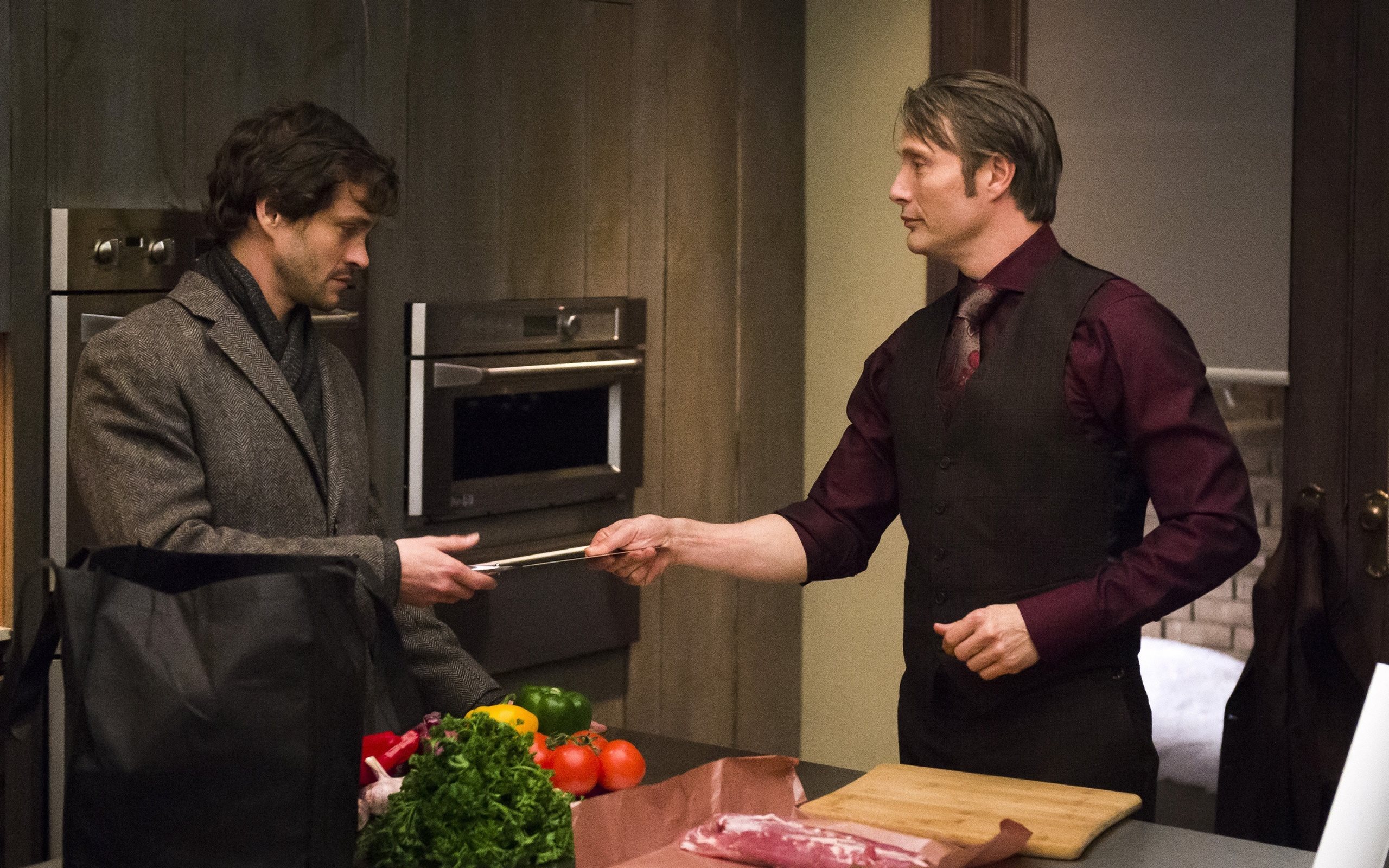 Hannibal, 2016, Mads Mikkelsen, Will Graham, Hannibal - Hannibal Lecter Suit Props - HD Wallpaper 