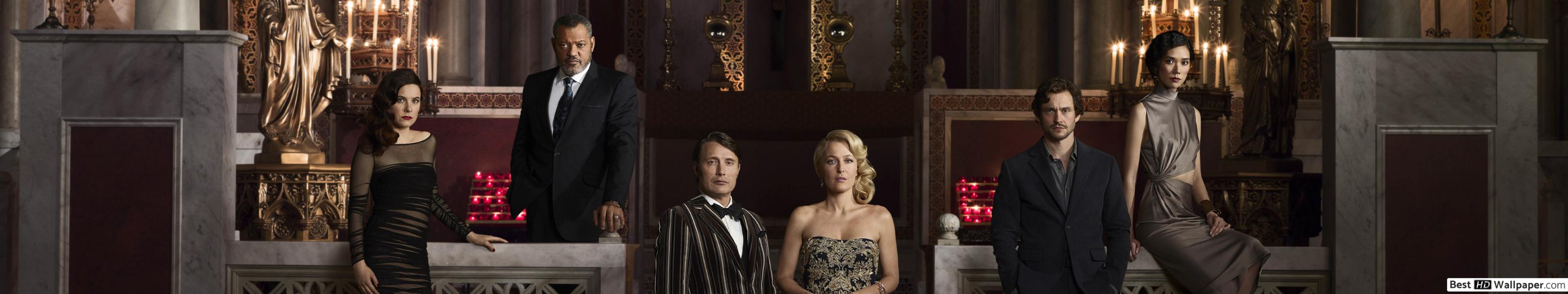 Hannibal Lecter Serie 3 - HD Wallpaper 