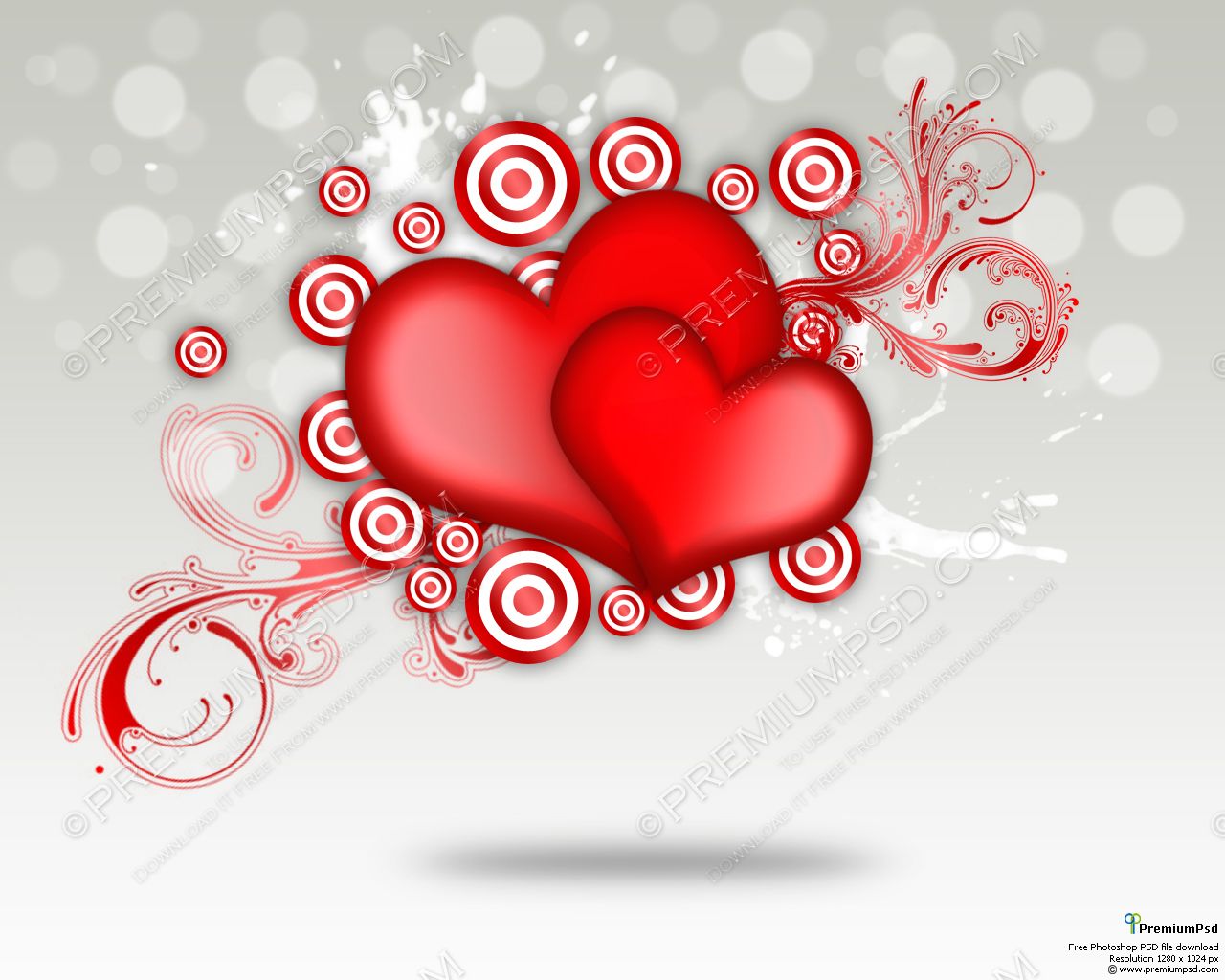 Valentine Heart - HD Wallpaper 