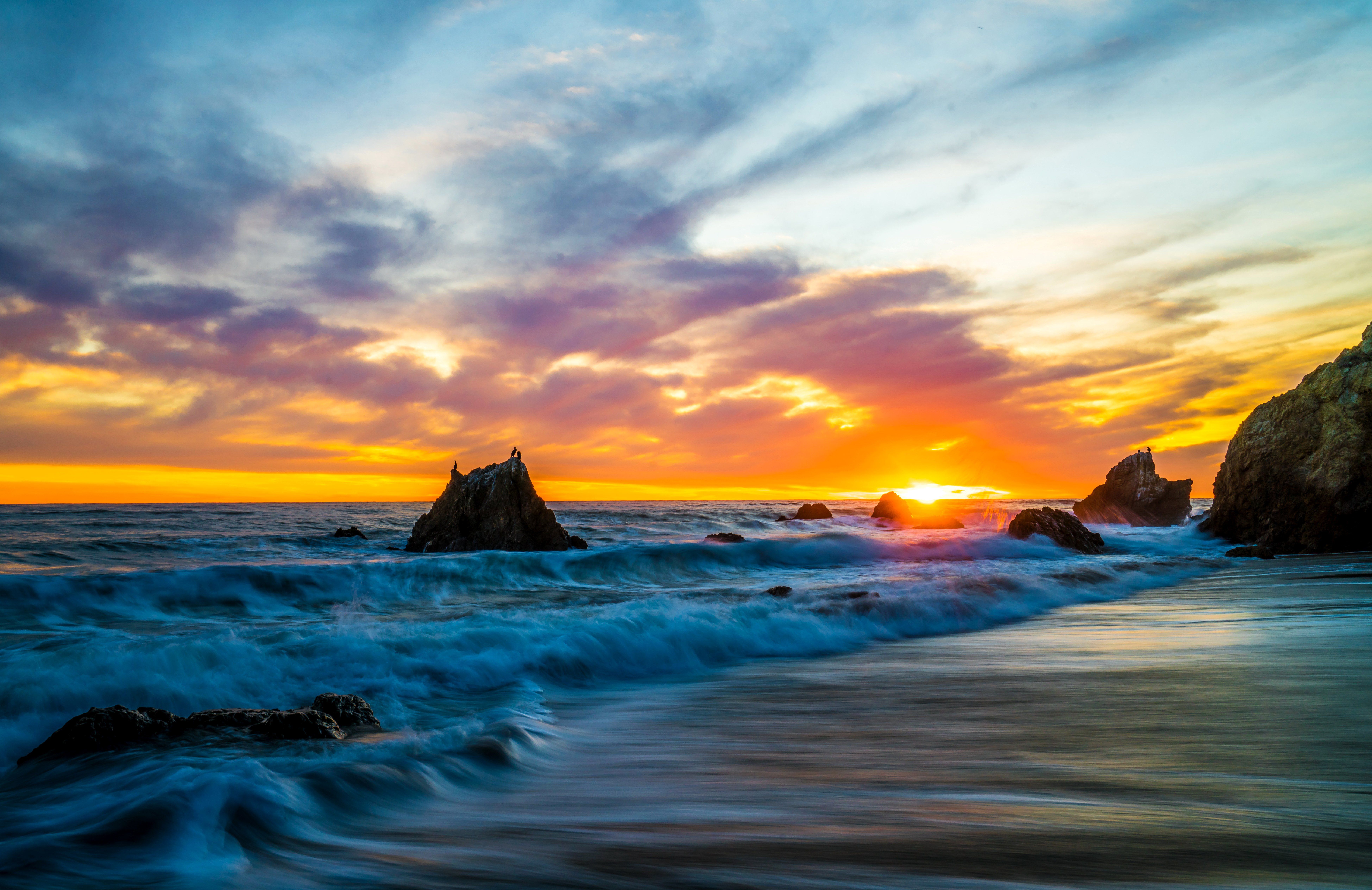 Malibu Sunsets - HD Wallpaper 