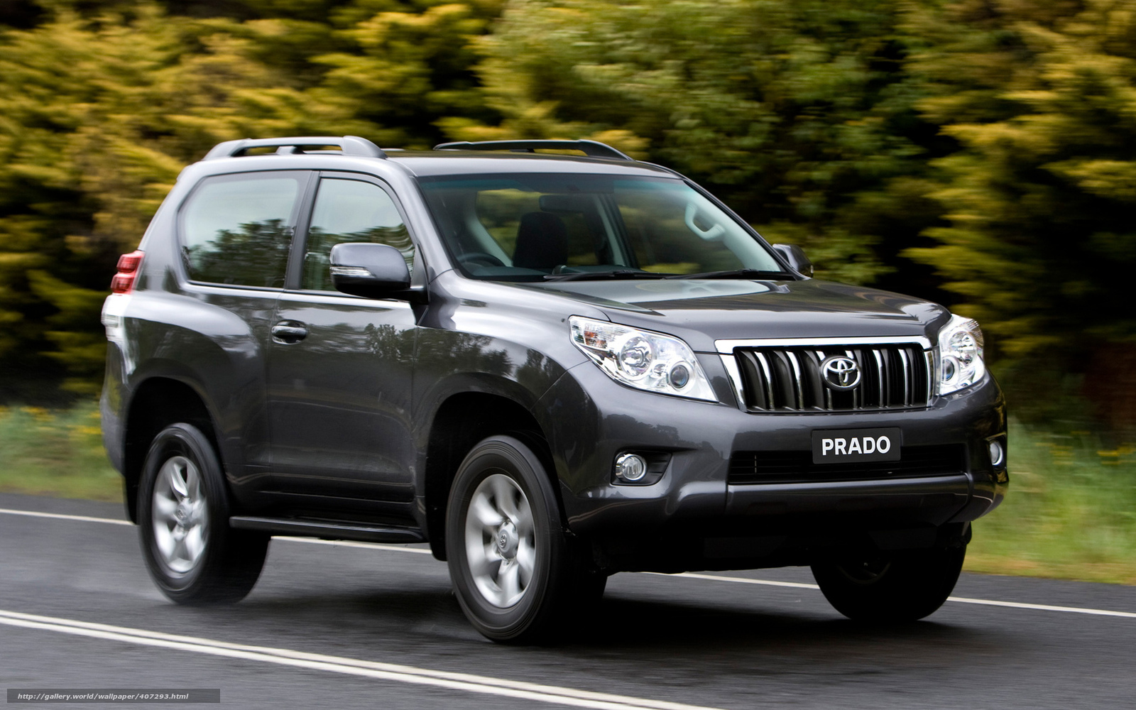 Download Wallpaper Toyota, Land, Cruiser, Prado Free - ماشین پرادو دو درب - HD Wallpaper 