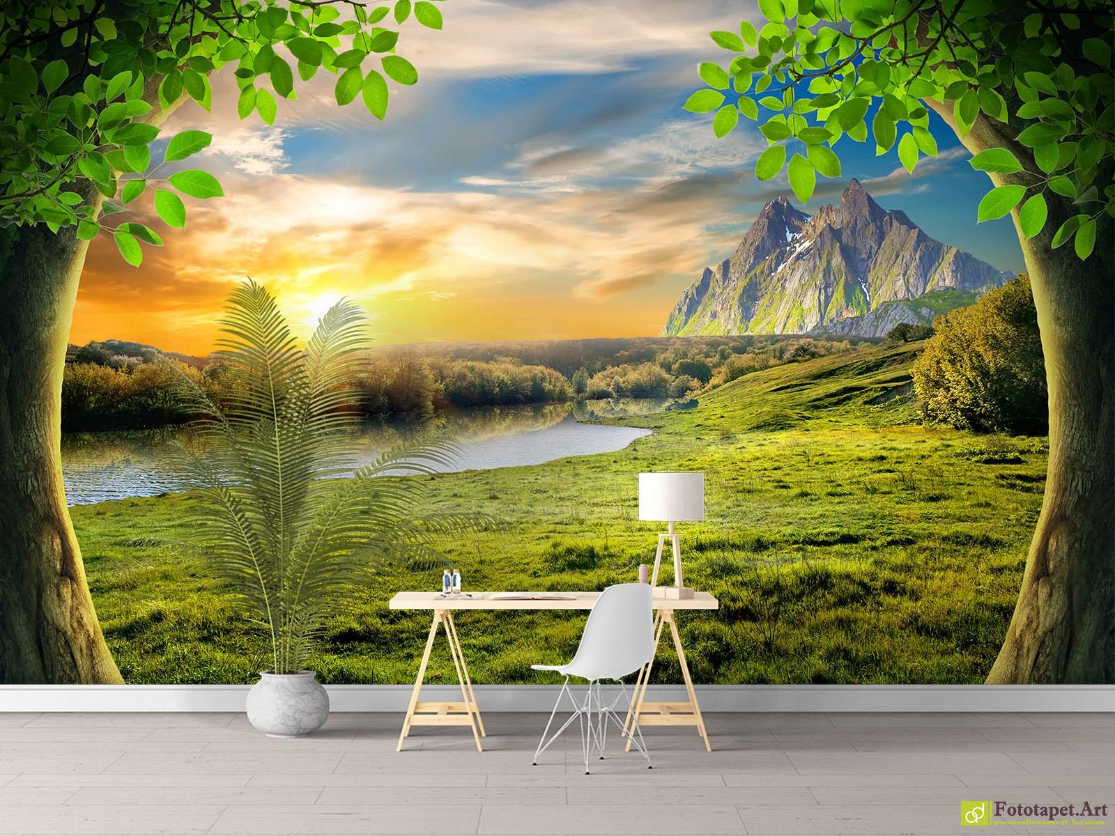 Nature Wallpaper With Sunrise 1600x1200 Wallpaper Teahub Io