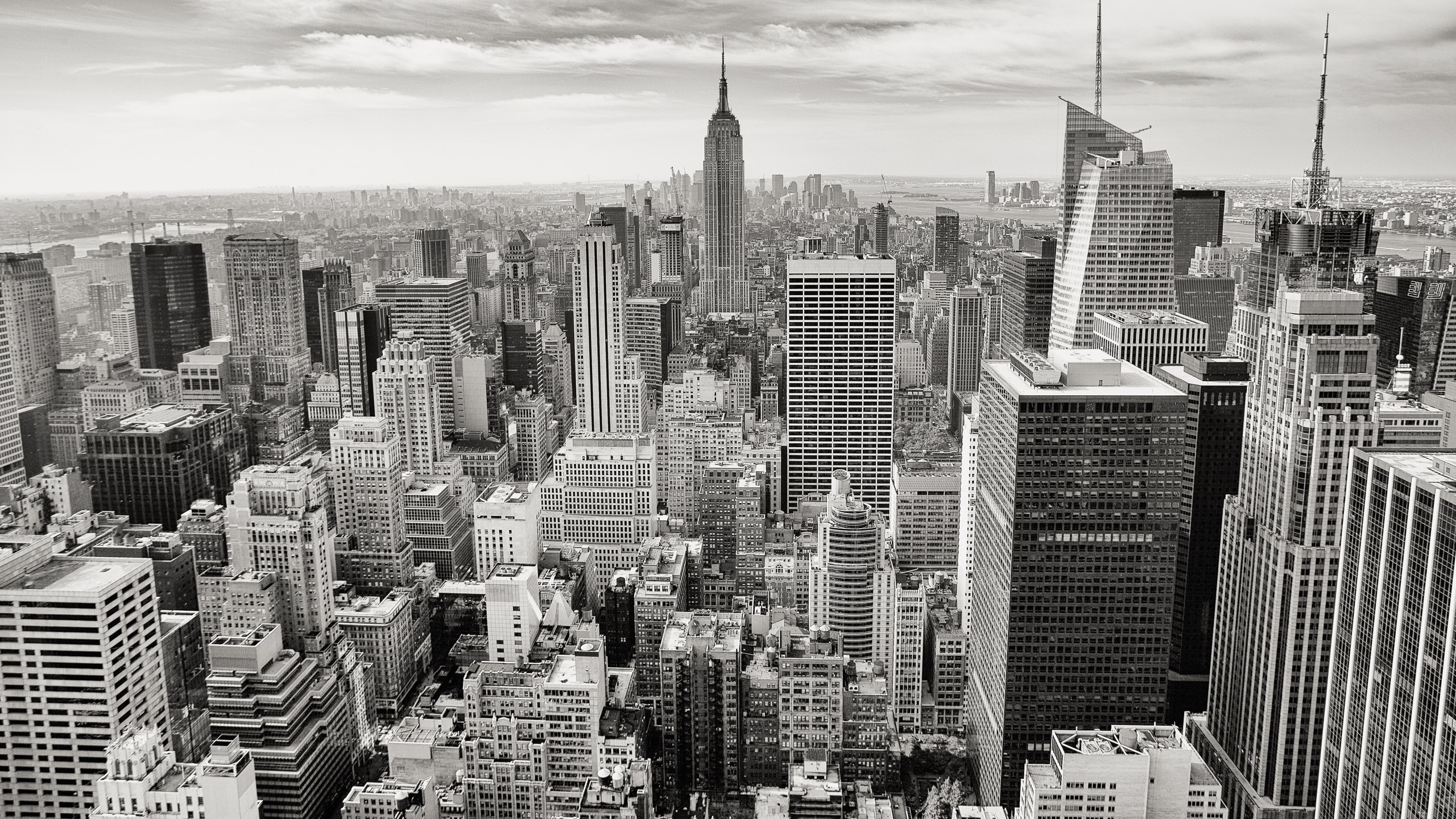 Black & White New York City Wallpaper - City Image Black And White - HD Wallpaper 