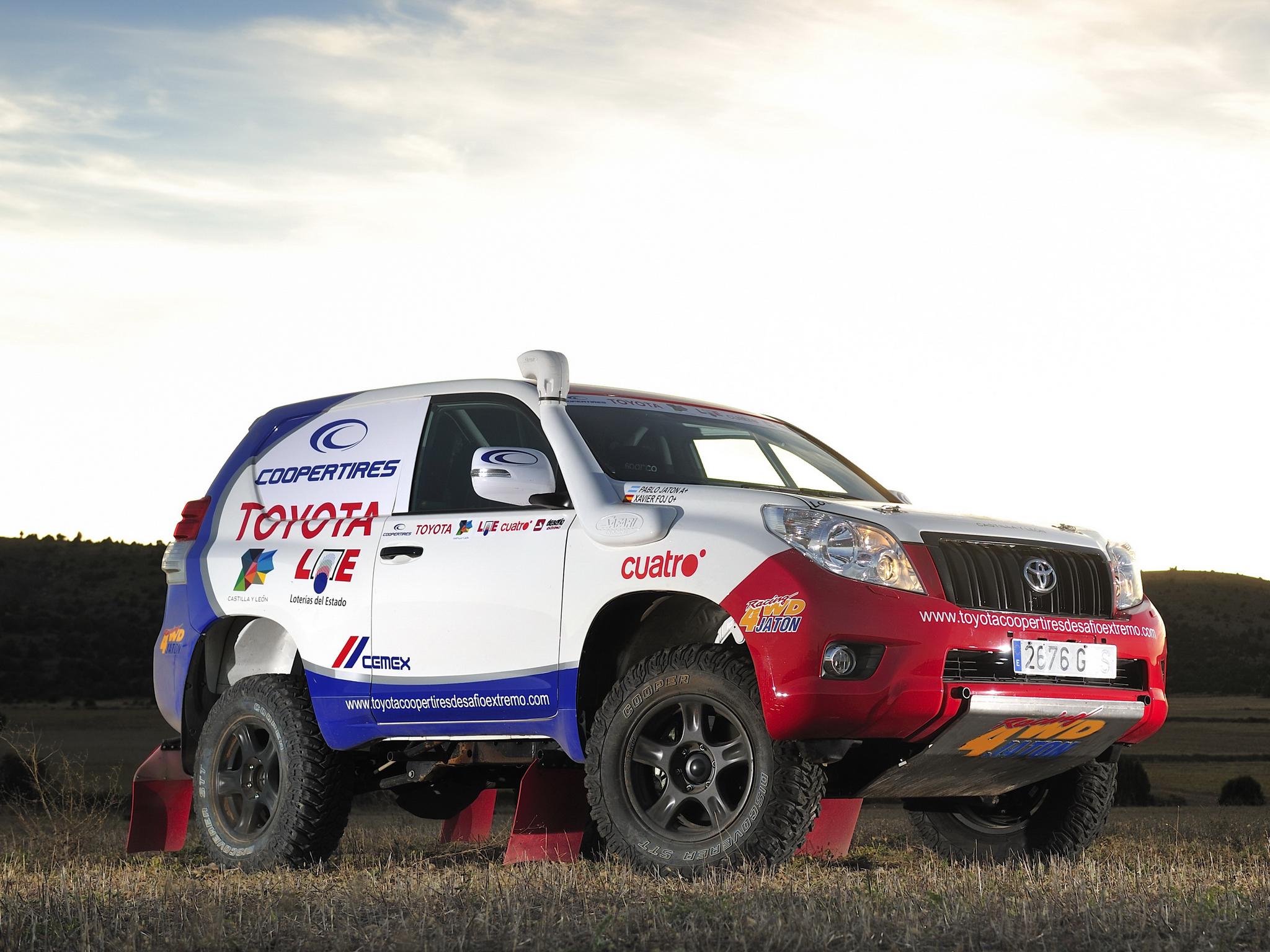 Hd 2011 Toyota Land Cruiser Prado Kxr Dakar J155w Offroad - Toyota Land Cruiser Prado Dakar - HD Wallpaper 