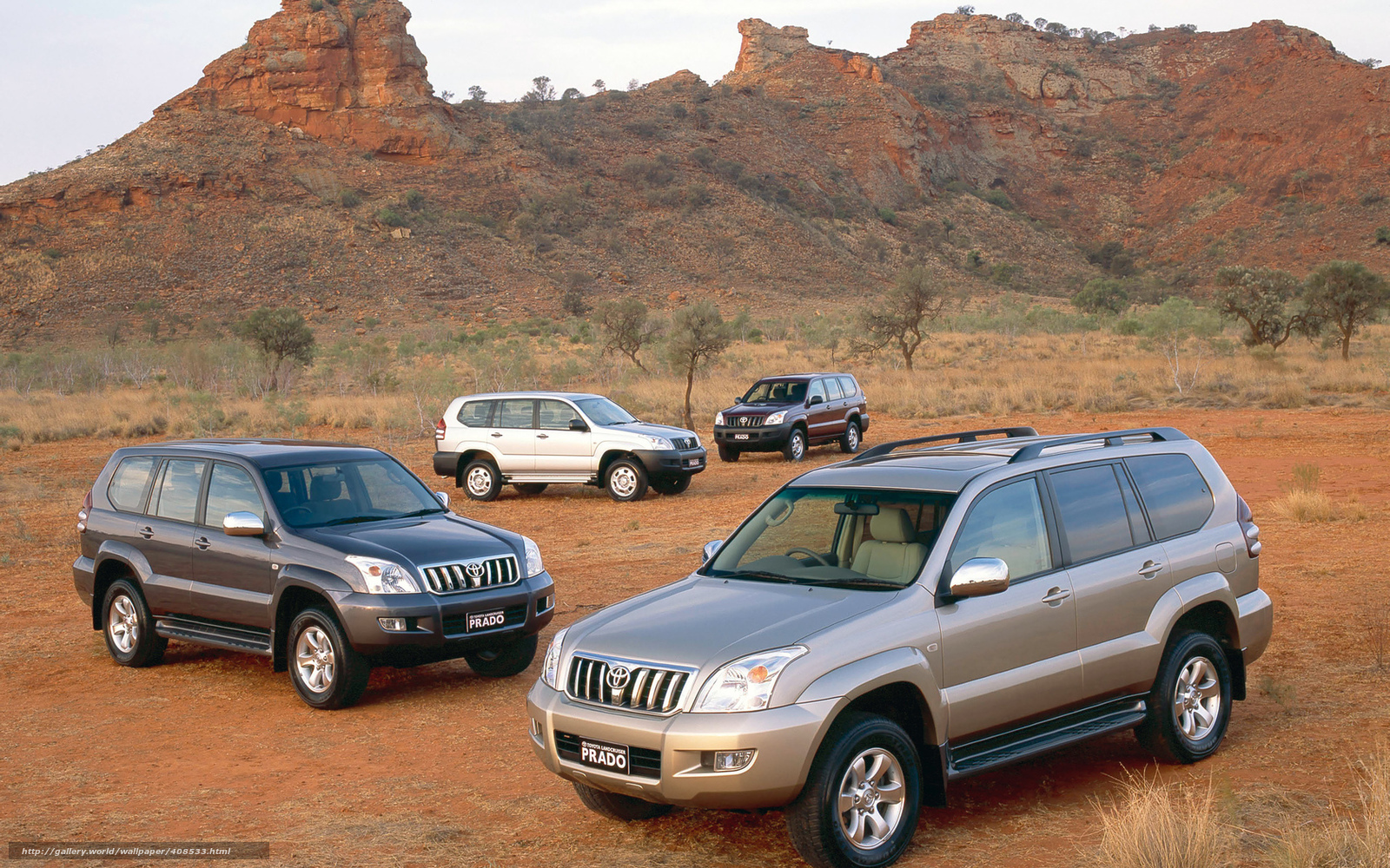 Download Wallpaper Toyota, Land, Cruiser, Prado Free - HD Wallpaper 