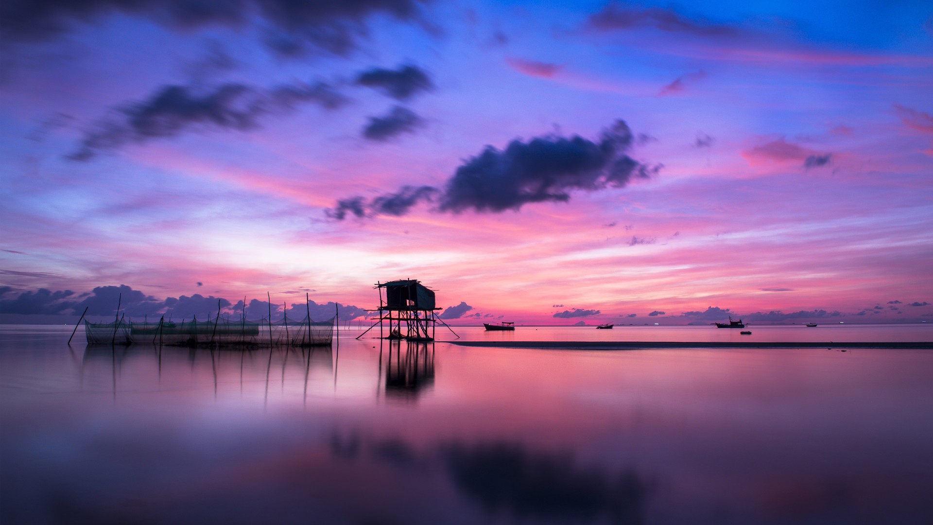 Island Sunrise Background - 4k Background Vietnam - HD Wallpaper 