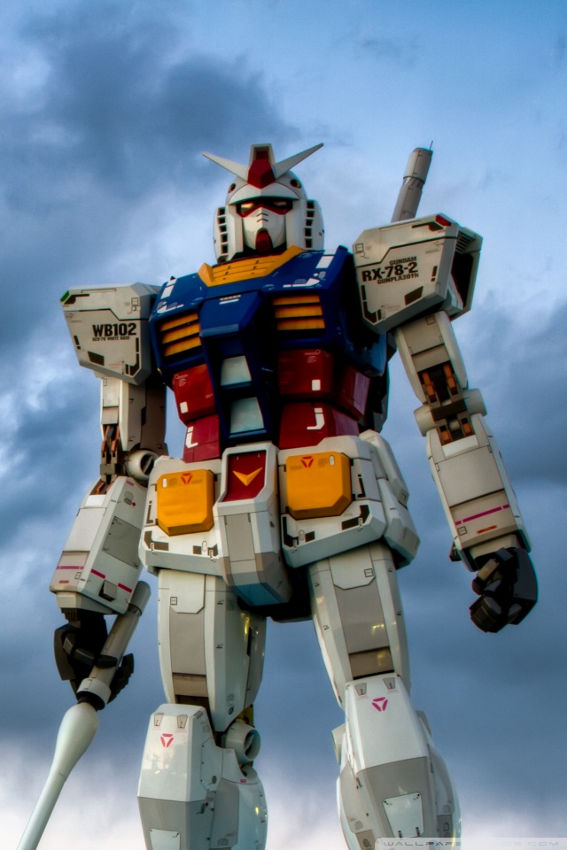 Gundam Statue - HD Wallpaper 