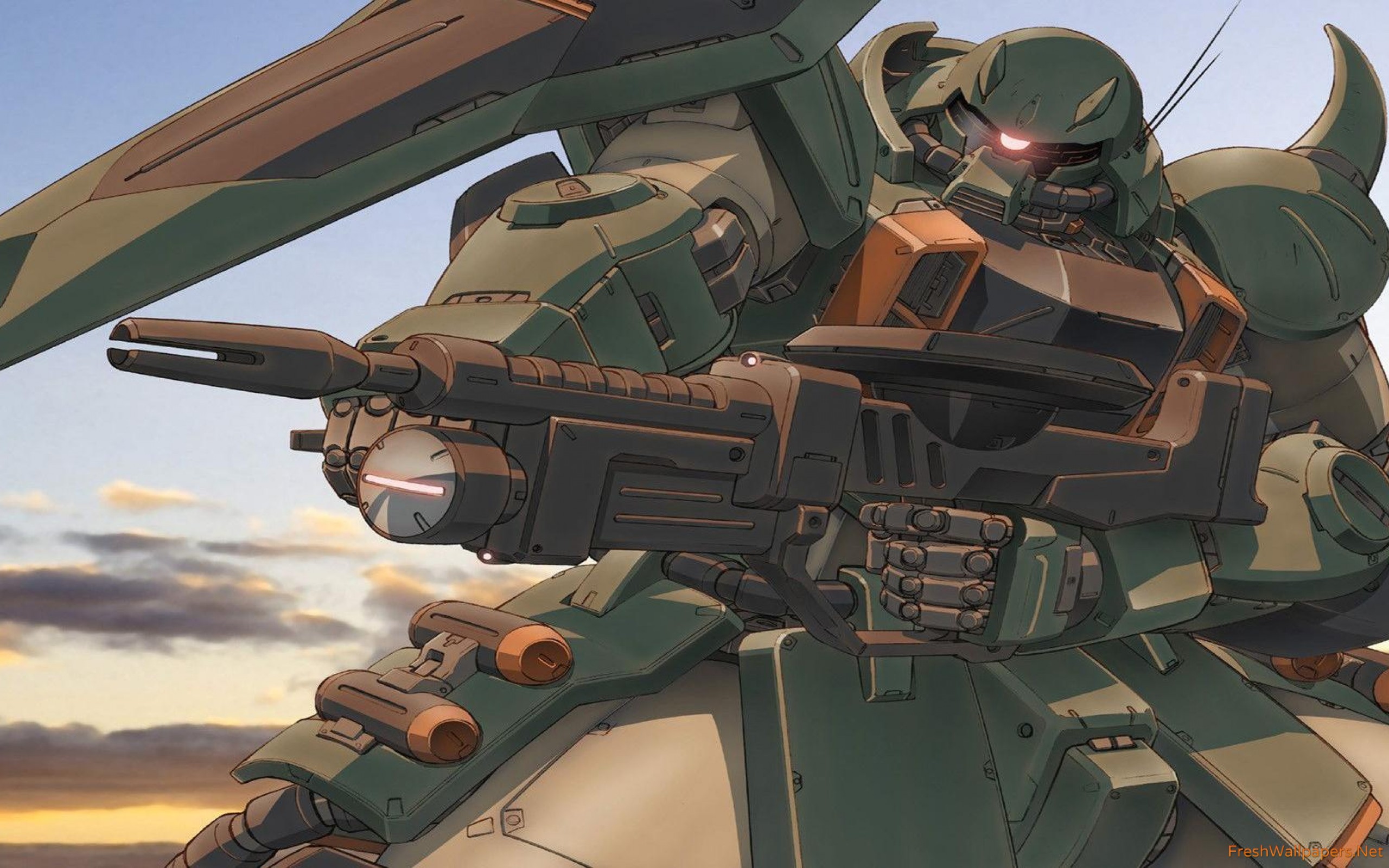 Zaku Anime - HD Wallpaper 