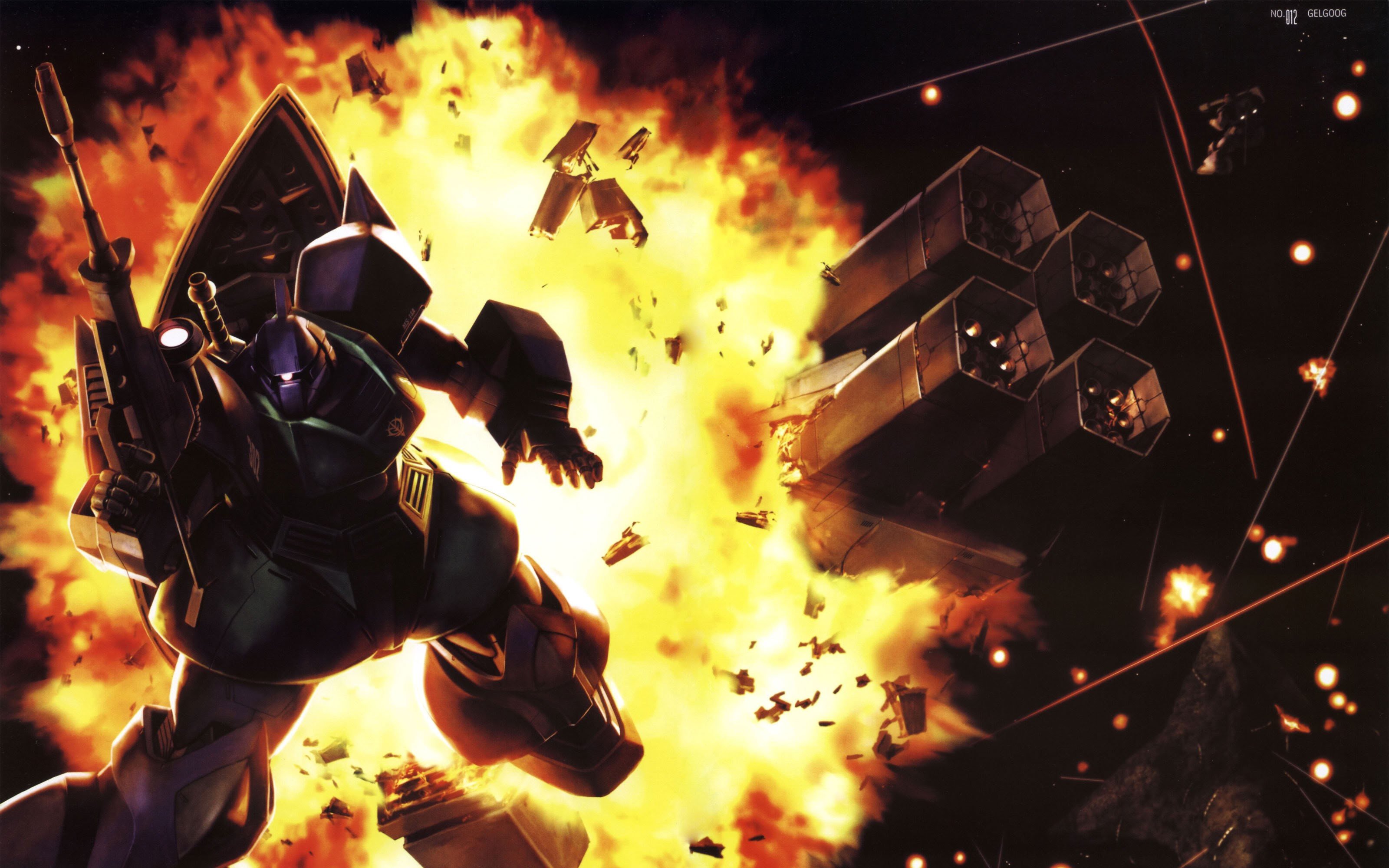 Gundam Explosion - HD Wallpaper 