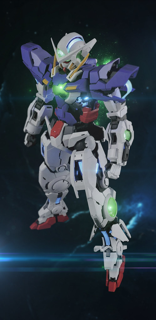 Gundam Exia Lighting Model Pg - HD Wallpaper 
