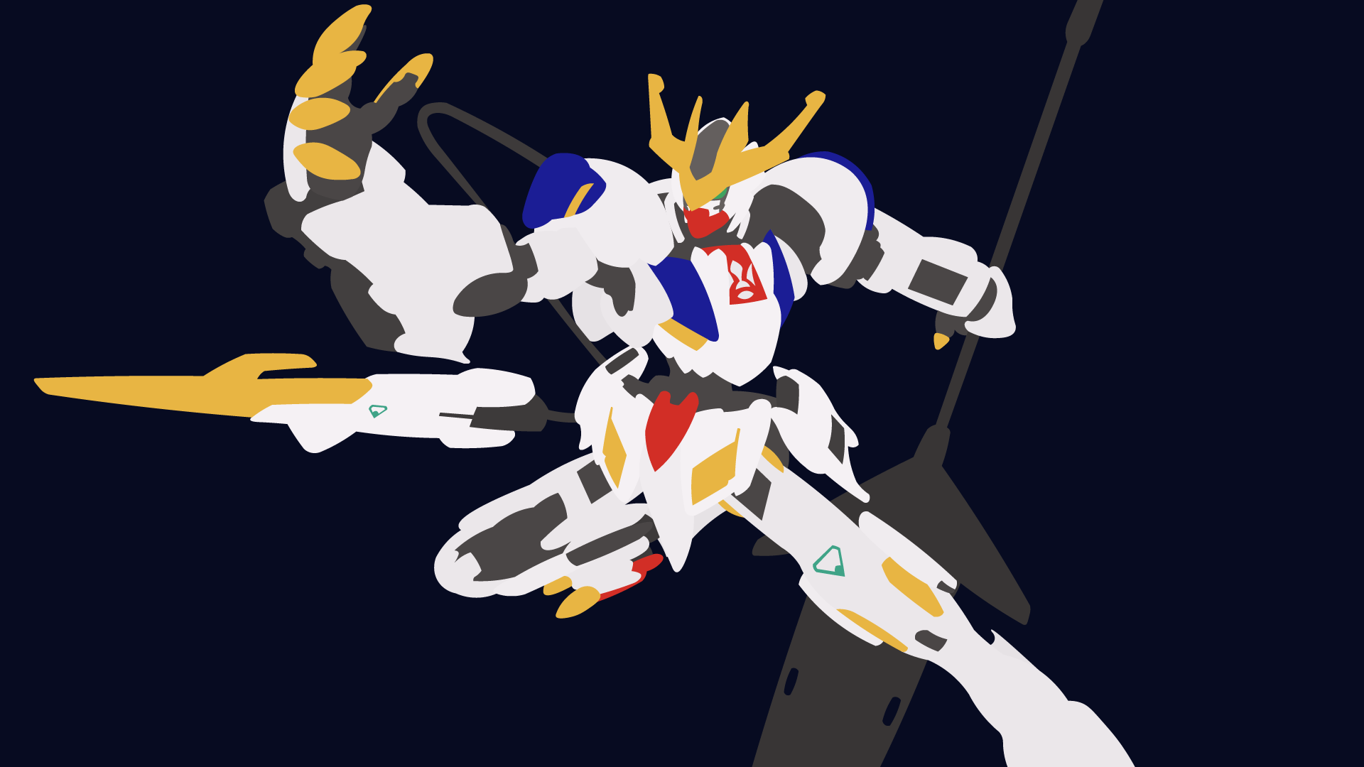 Asw G 08 Gundam Barbatos Lupus Rex - HD Wallpaper 