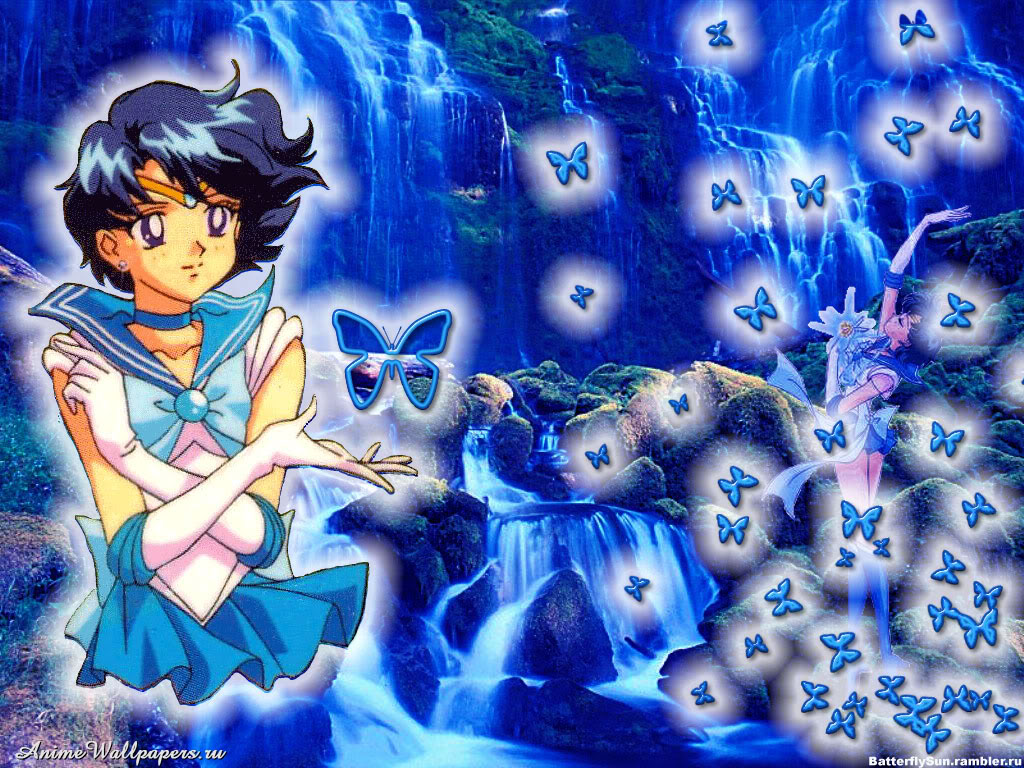 Sailor Mercury - Proxy Falls - HD Wallpaper 