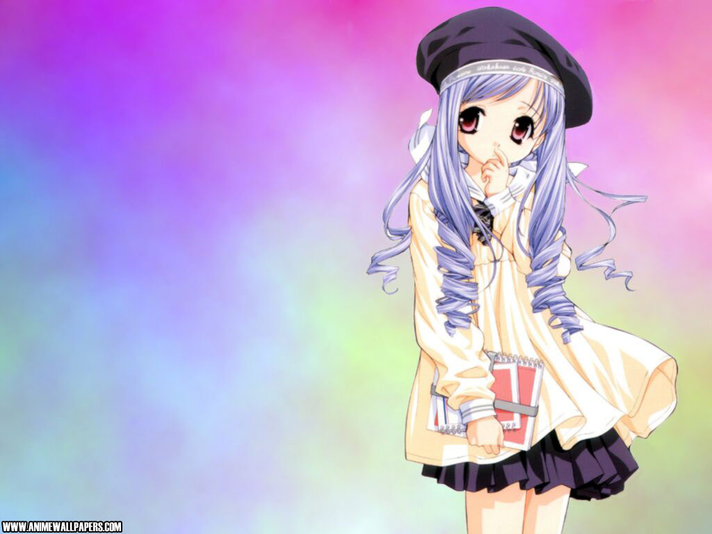 French Girl Animated Drawing - HD Wallpaper 