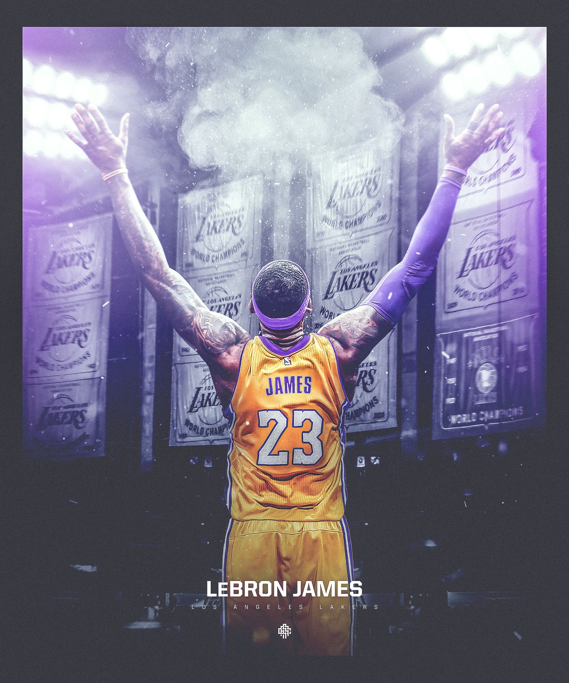 Lebron James Wallpaper Hd Lakers - HD Wallpaper 