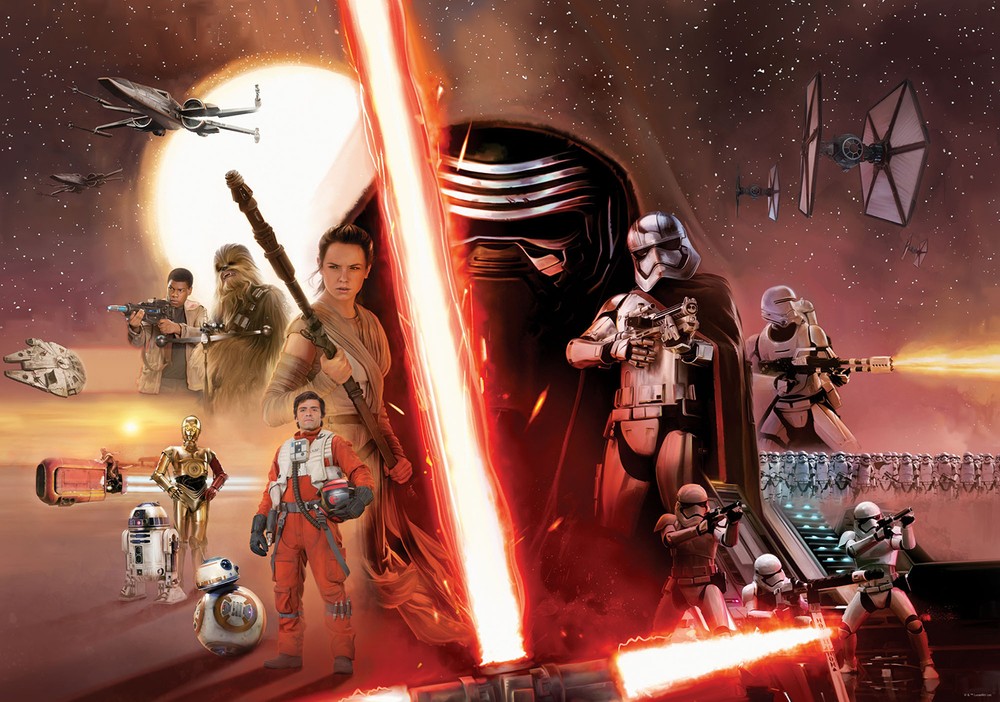 Puzzle Star Wars 500 - HD Wallpaper 