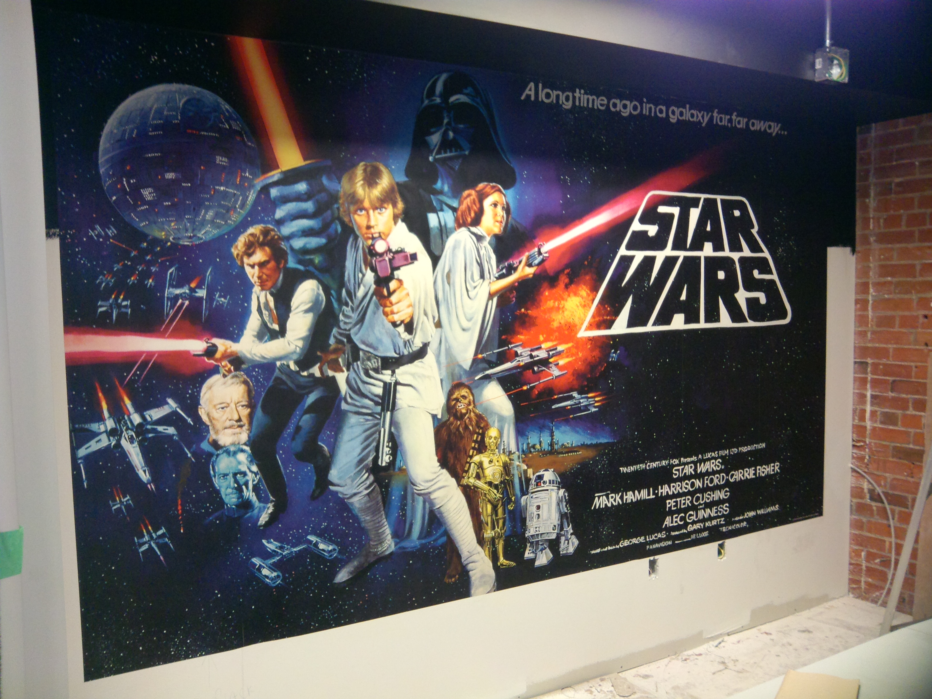 Old Star Wars Movie Poster - HD Wallpaper 