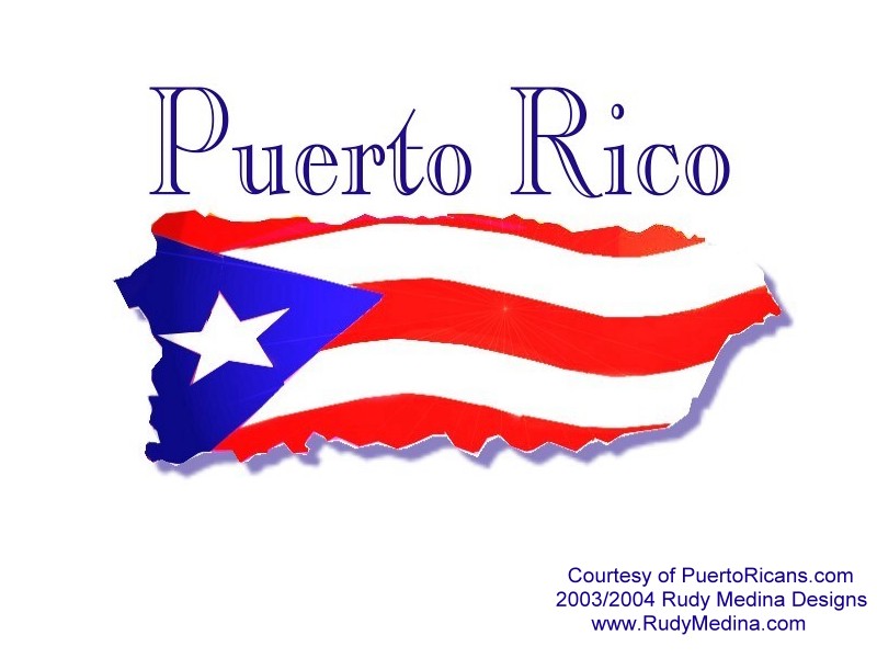 Island Flag Puerto Rico - HD Wallpaper 