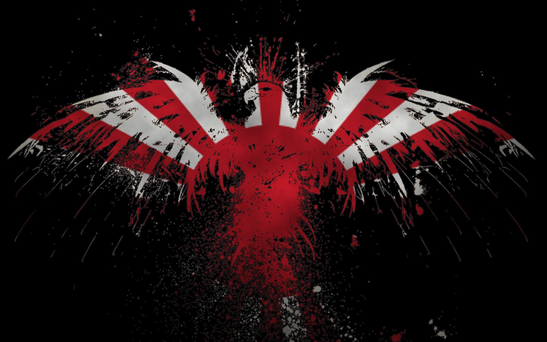 Data Src Download Free Eagle Flag Wallpaper For Samsung - Cool Japanese Background - HD Wallpaper 