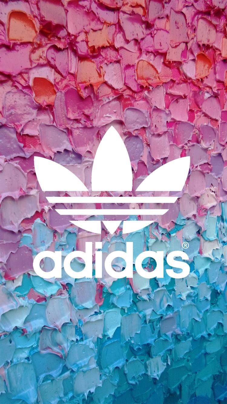 adidas logo rose gold