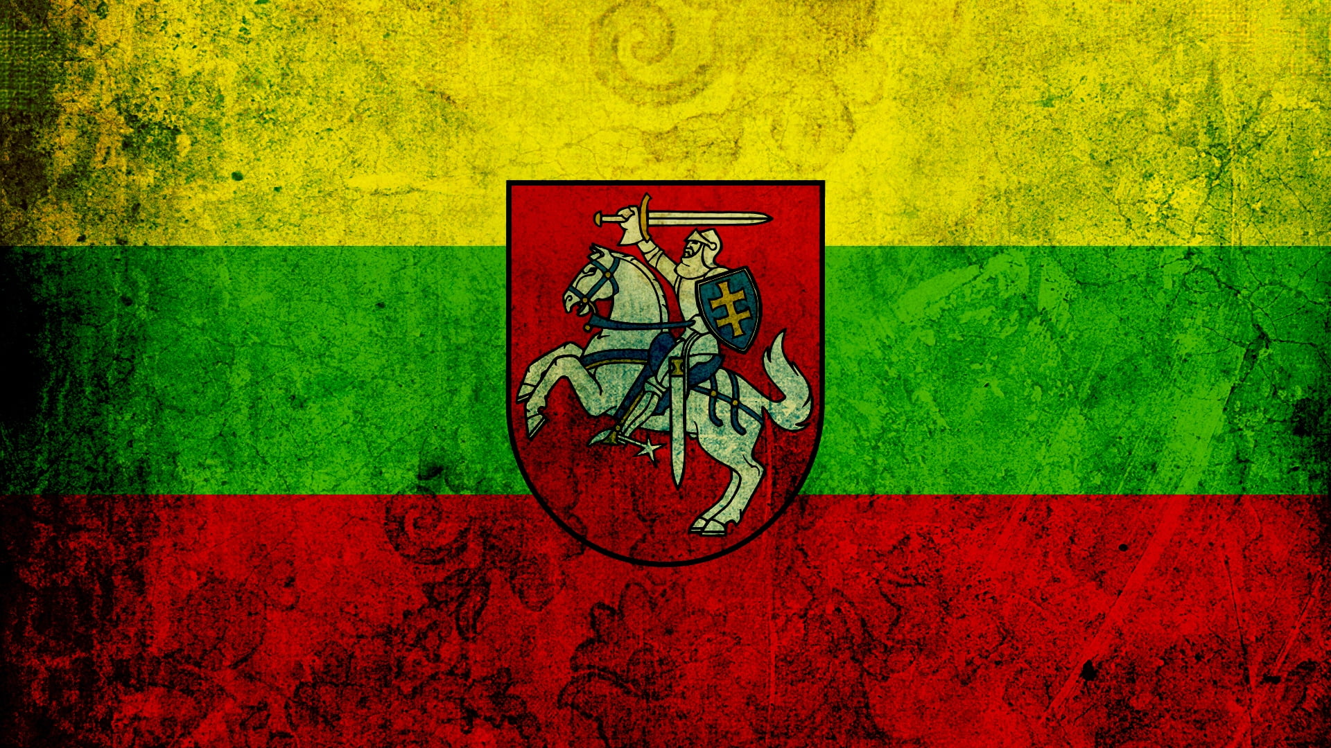 Lithuania Flag - HD Wallpaper 