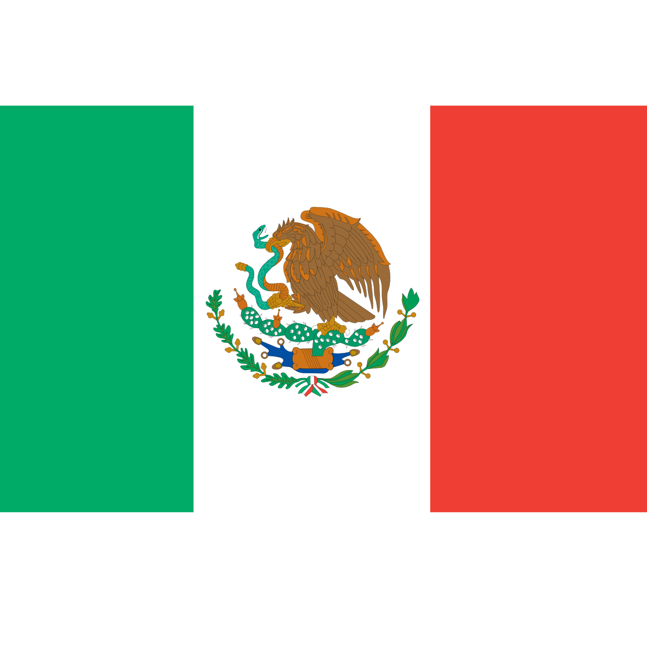 Flag Clipart Top - Drawn Easy Mexican Flag - HD Wallpaper 