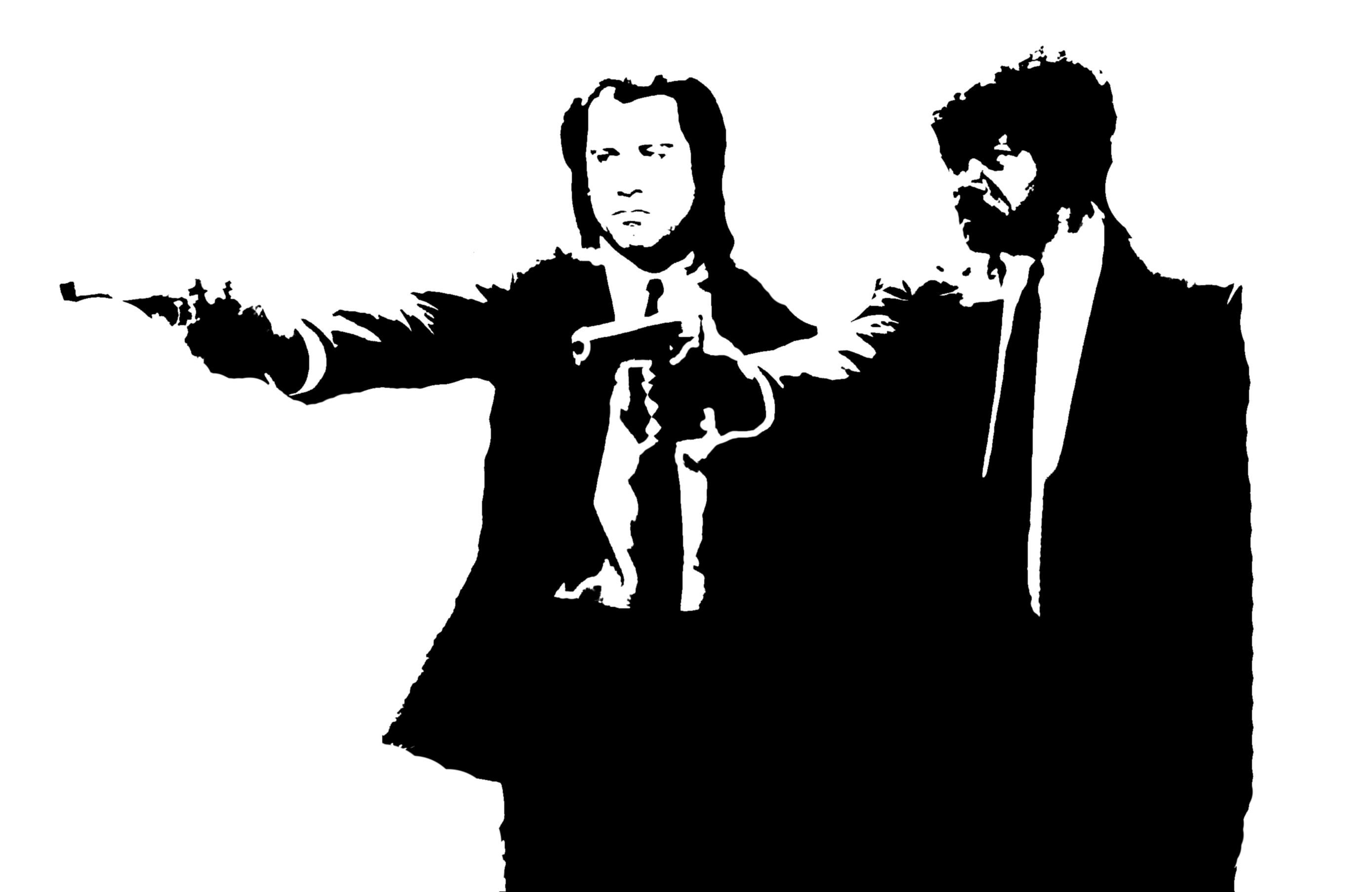 Pulp Fiction - Pulp Fiction Vector Art - HD Wallpaper 