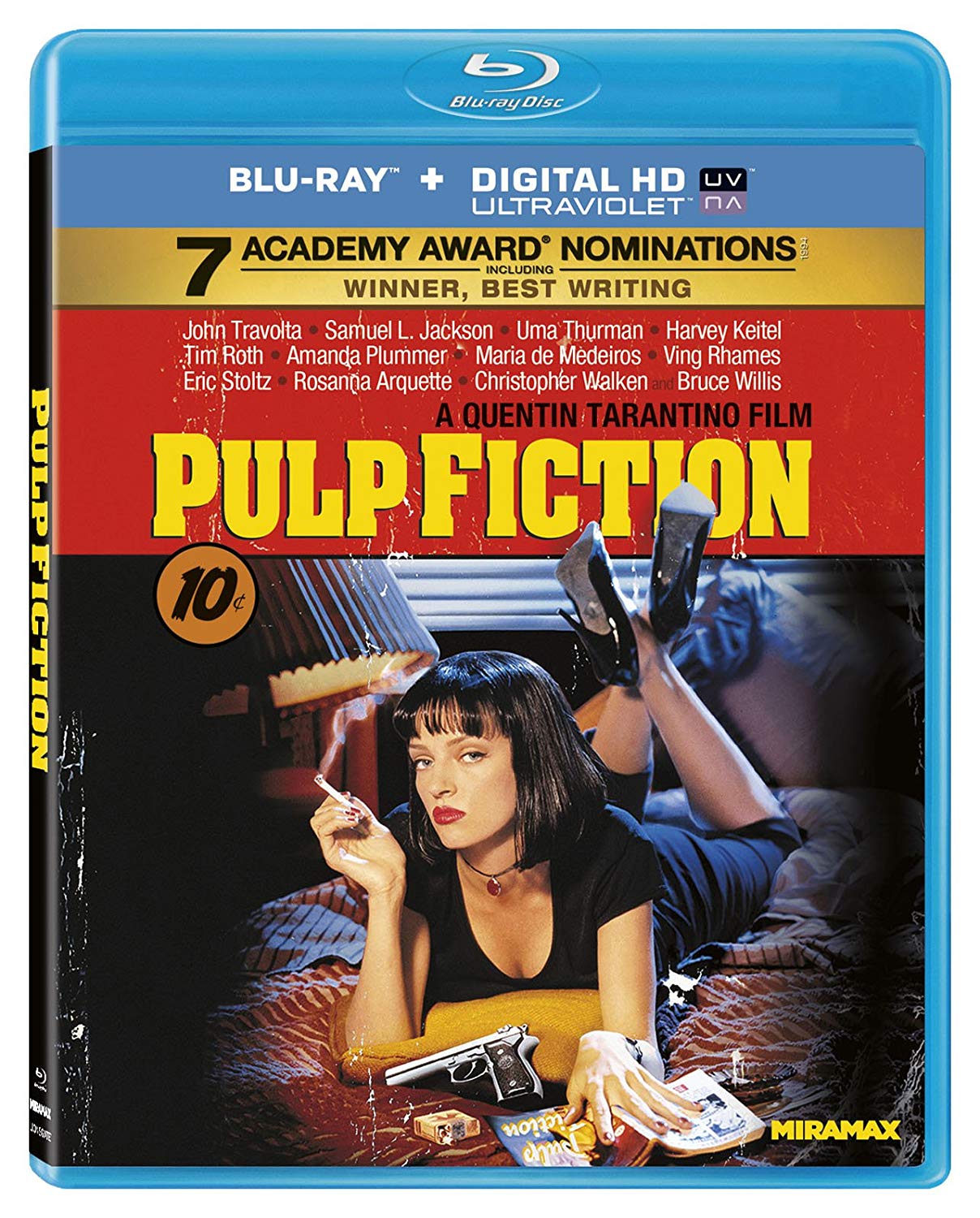 Pulp Fiction 1994 Blu Ray - HD Wallpaper 