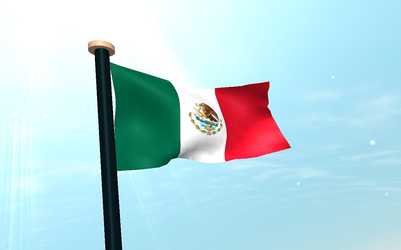 Mexico Flag - HD Wallpaper 