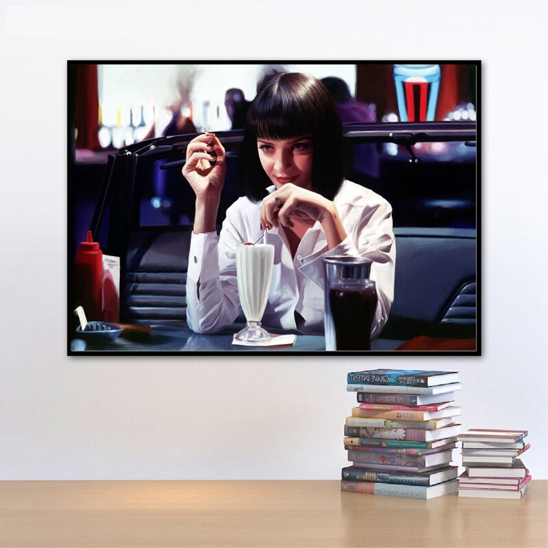 1 - Mia From Pulp Fiction - HD Wallpaper 