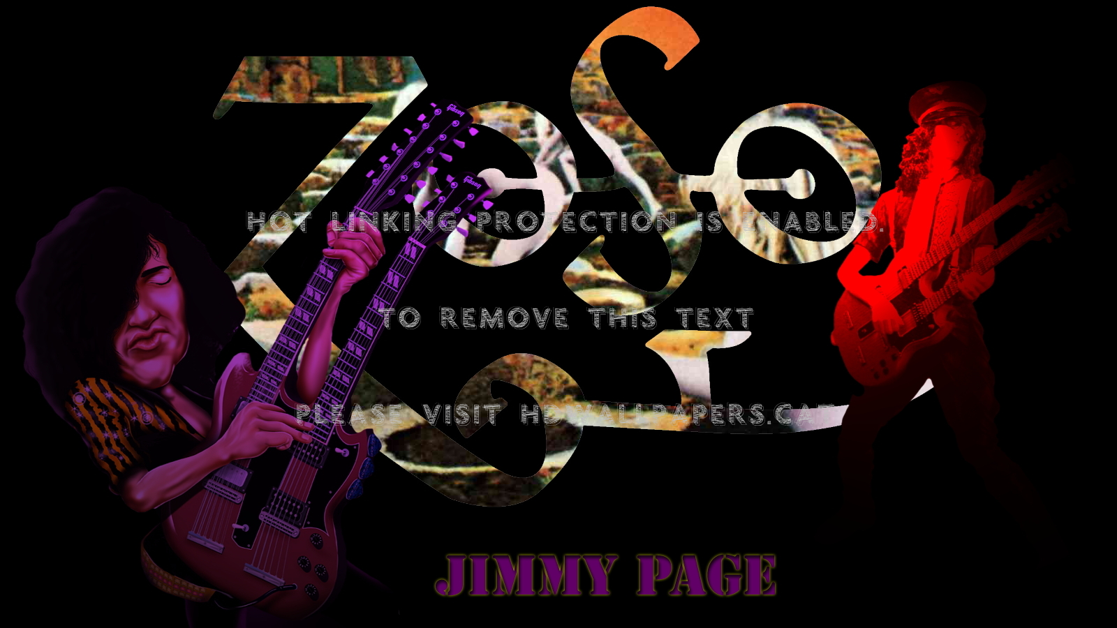 Jimmy Page Wallpaper Zoso Led Zeppelin The - Jimmy Page - HD Wallpaper 