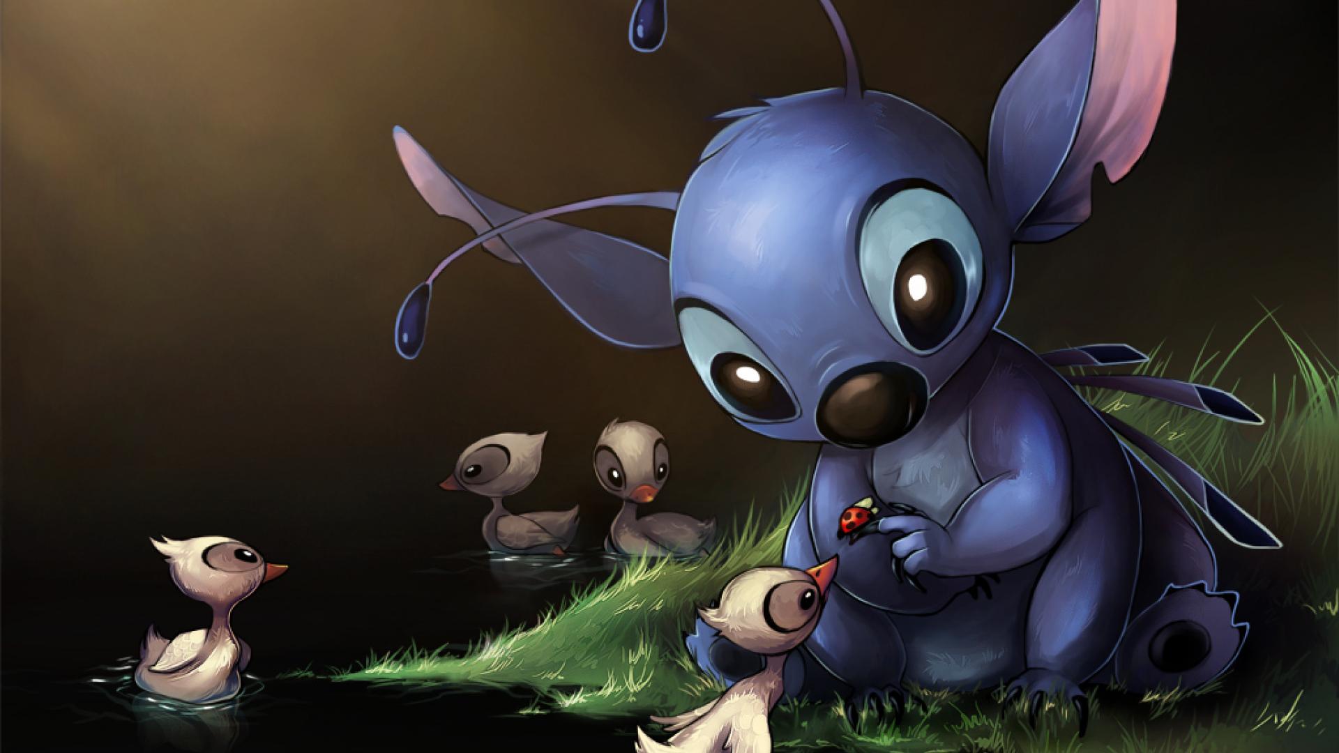 Fondos De Pantalla Para Computadora De Stitch - HD Wallpaper 