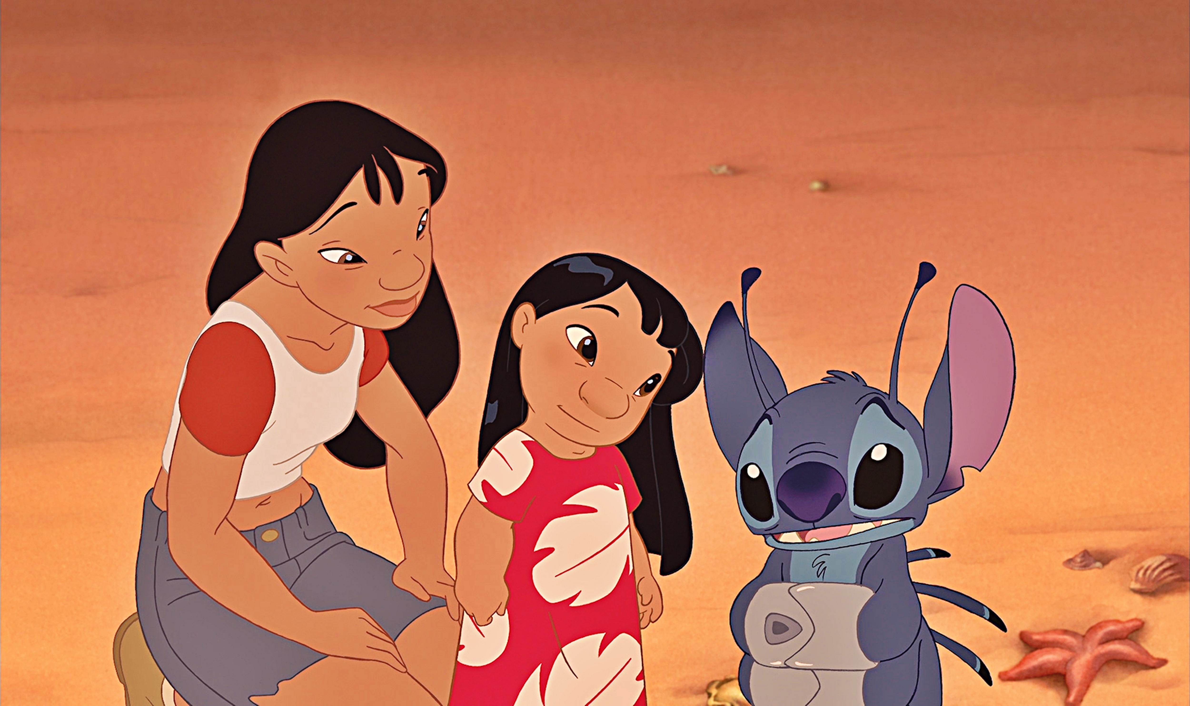 Lilo Stitch And Nani - HD Wallpaper 