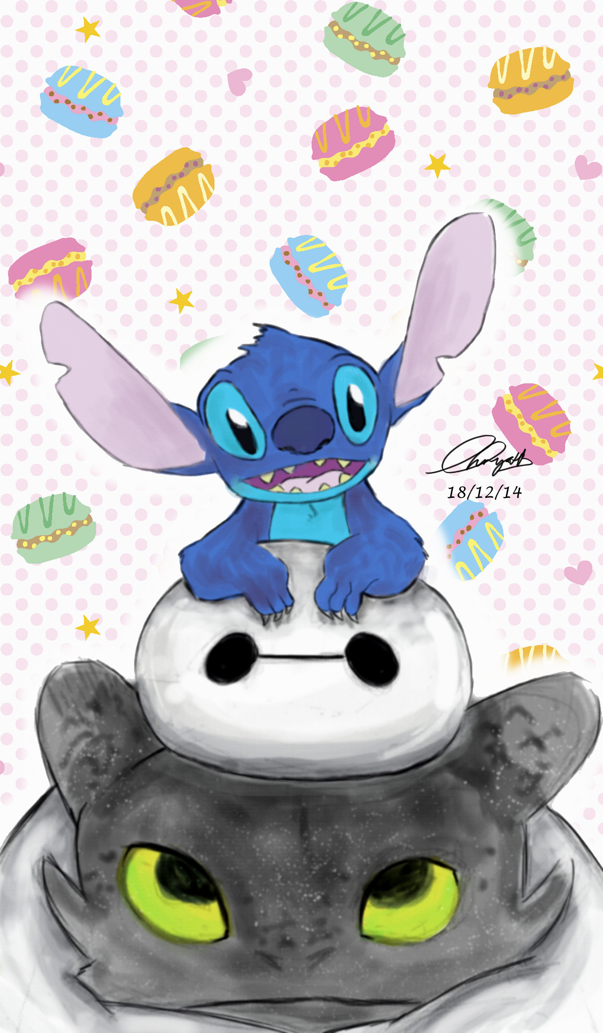 Stitch Wallpaper Iphone Hd - HD Wallpaper 