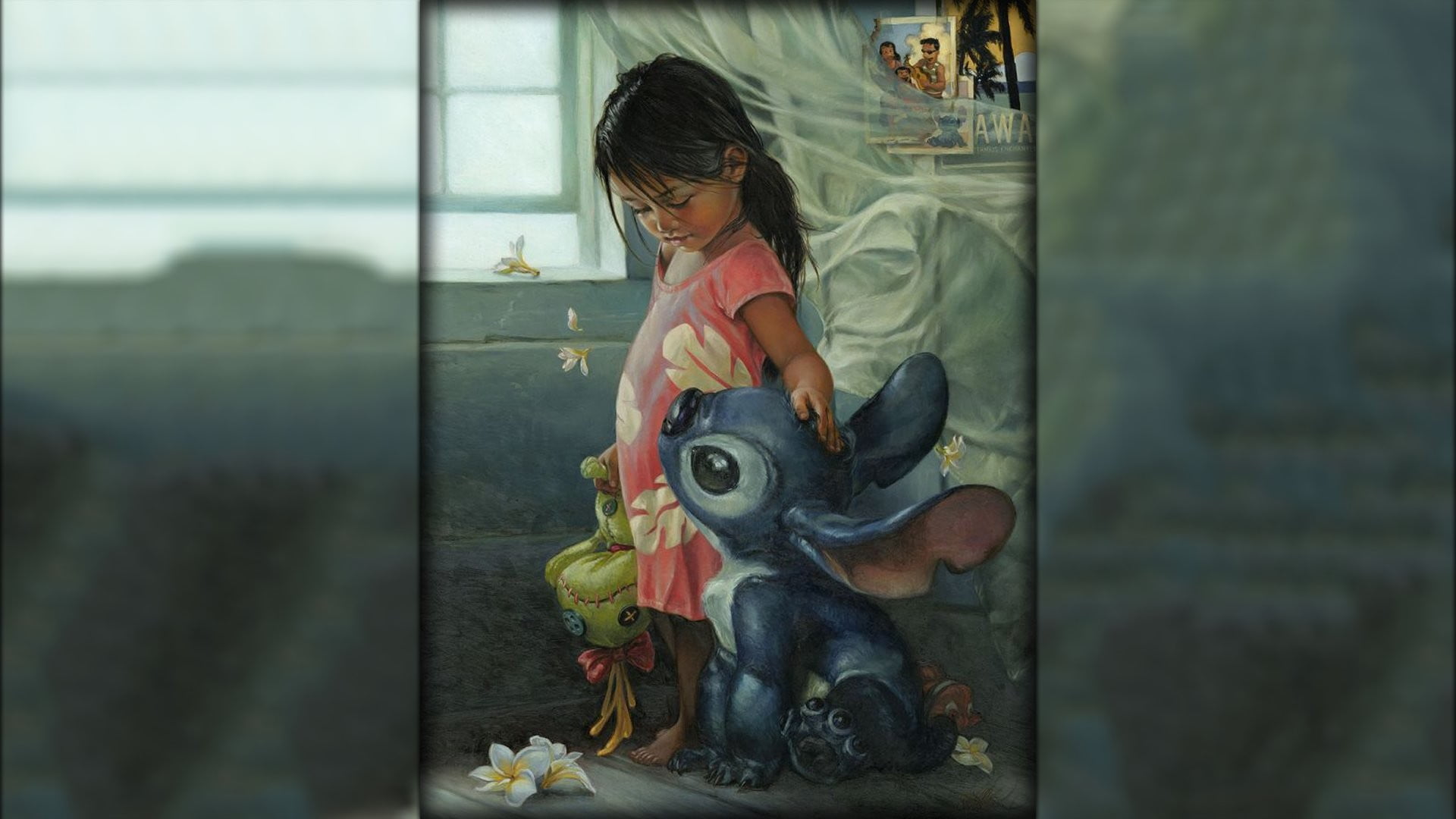 Lilo Stitch Wallpaper Hd 1920x1080 Wallpaper Teahub Io