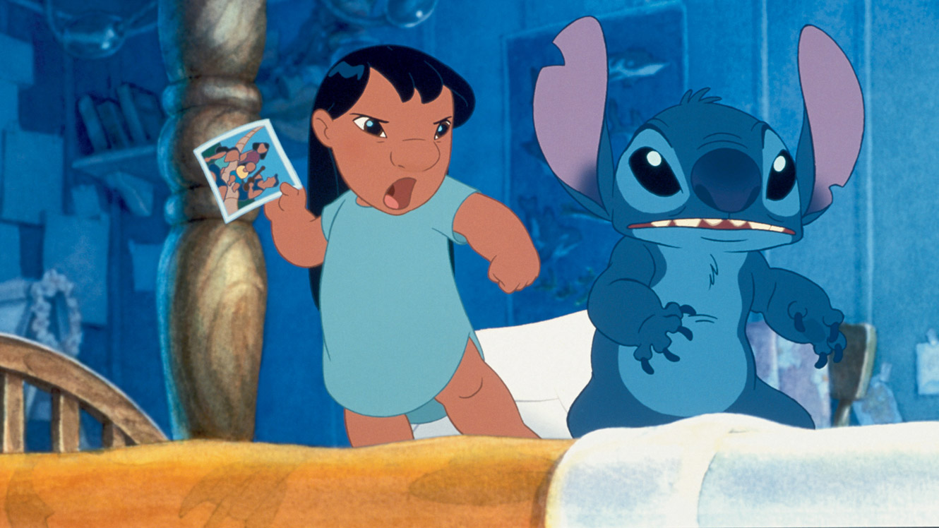 Lilo & Stitch Movies - Blue Lilo And Stitch - HD Wallpaper 