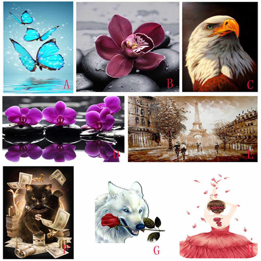 Wallpaper Sticker 5d Diamond Diy Home Embroidery Paintings - Collage - HD Wallpaper 