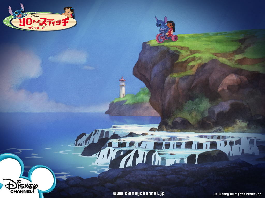Lilo And Stitch Wallpaper - Disney Stitch Scenery - HD Wallpaper 